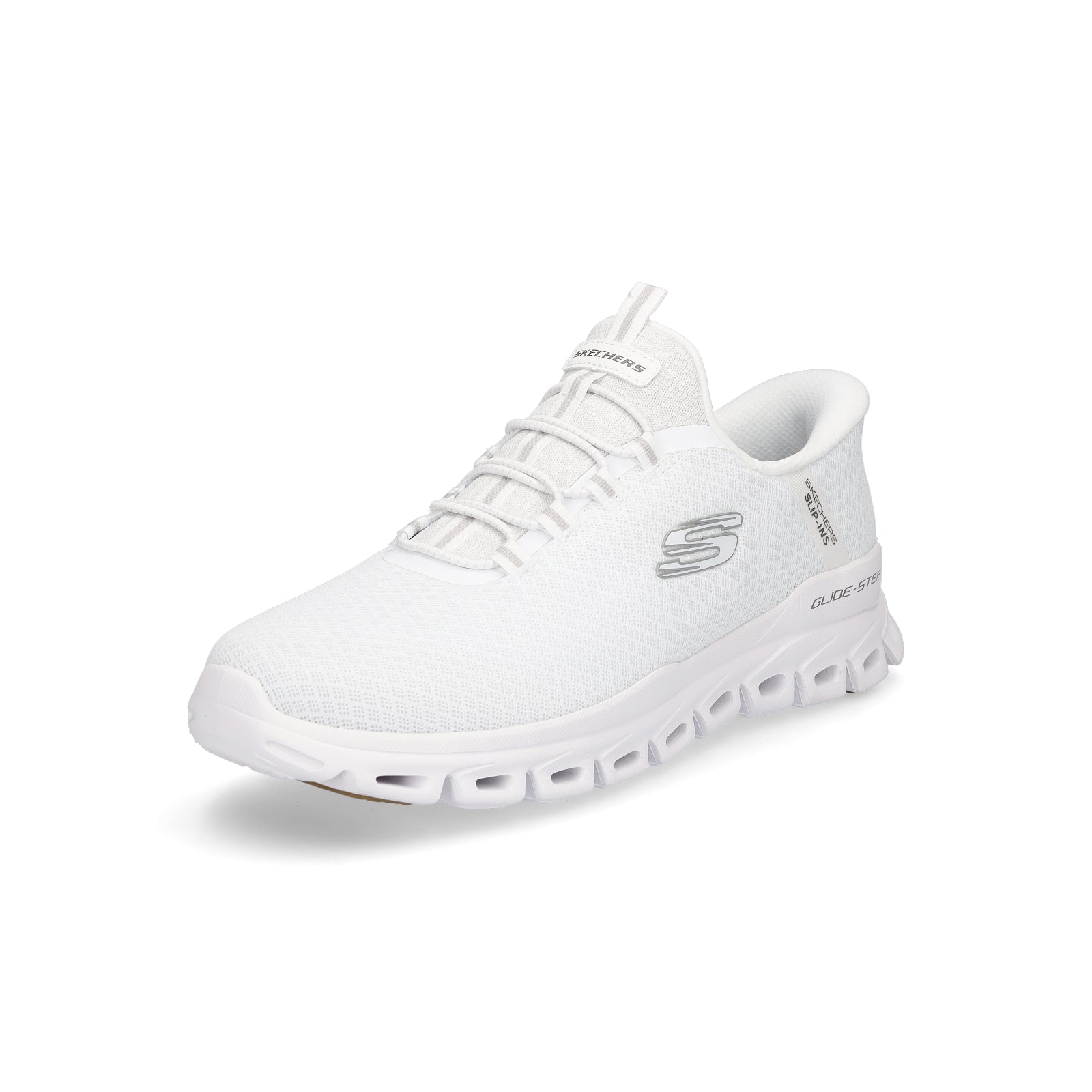 Skechers Men's Slip-in Sneaker Glide-Step Noxus White