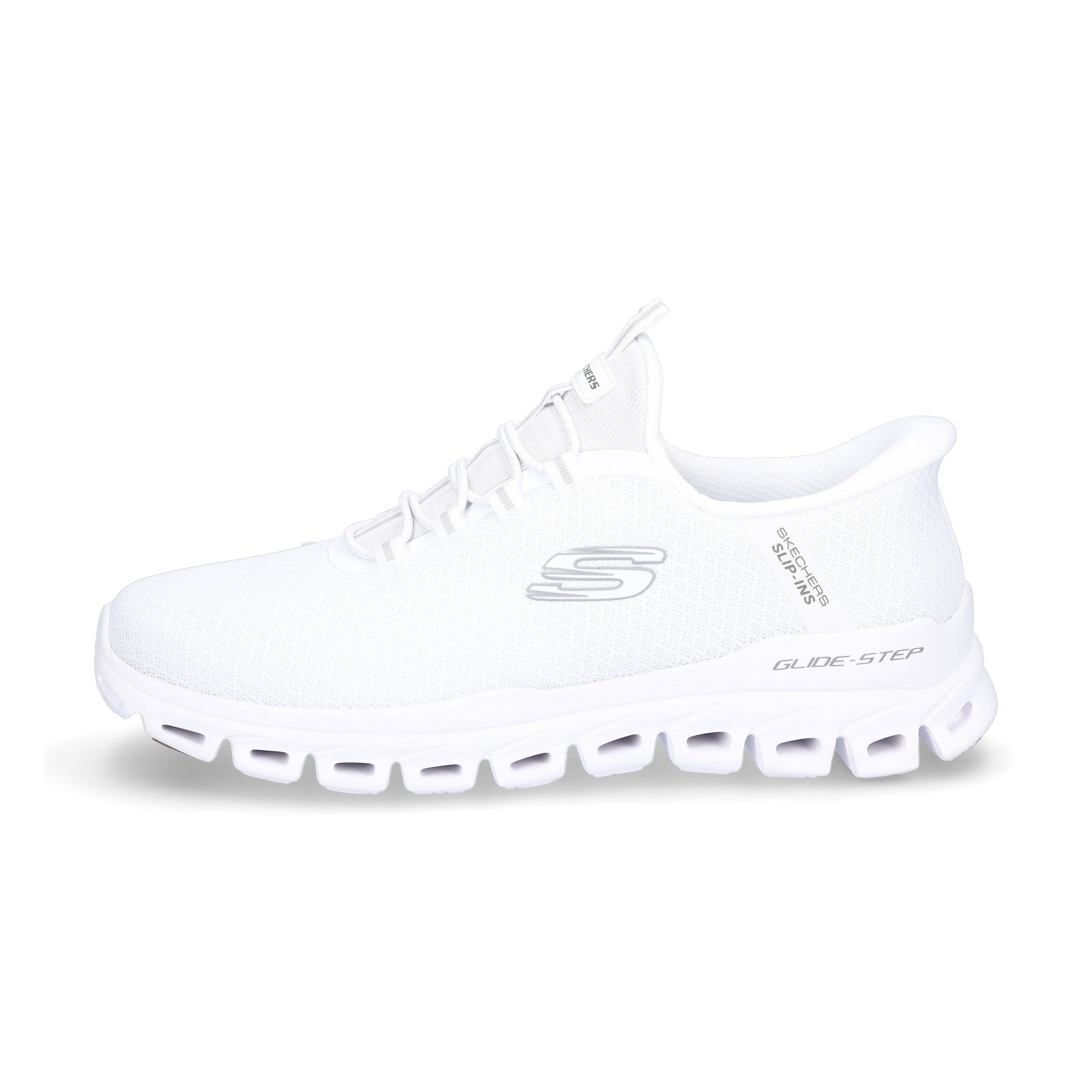 Skechers Men's Slip-in Sneaker Glide-Step Noxus White