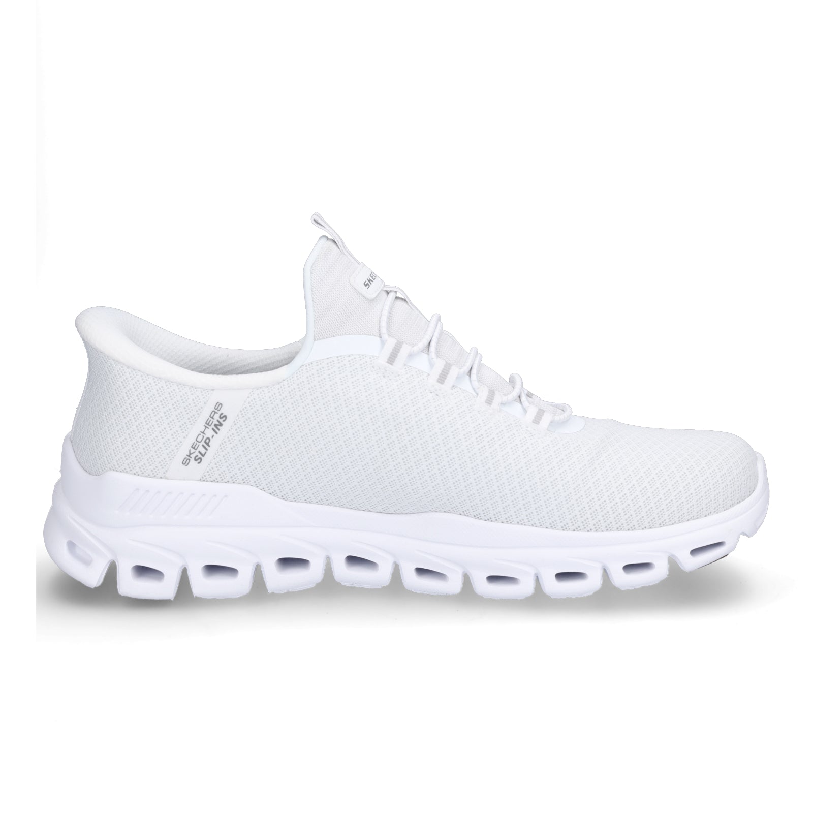 Skechers Men's Slip-in Sneaker Glide-Step Noxus White