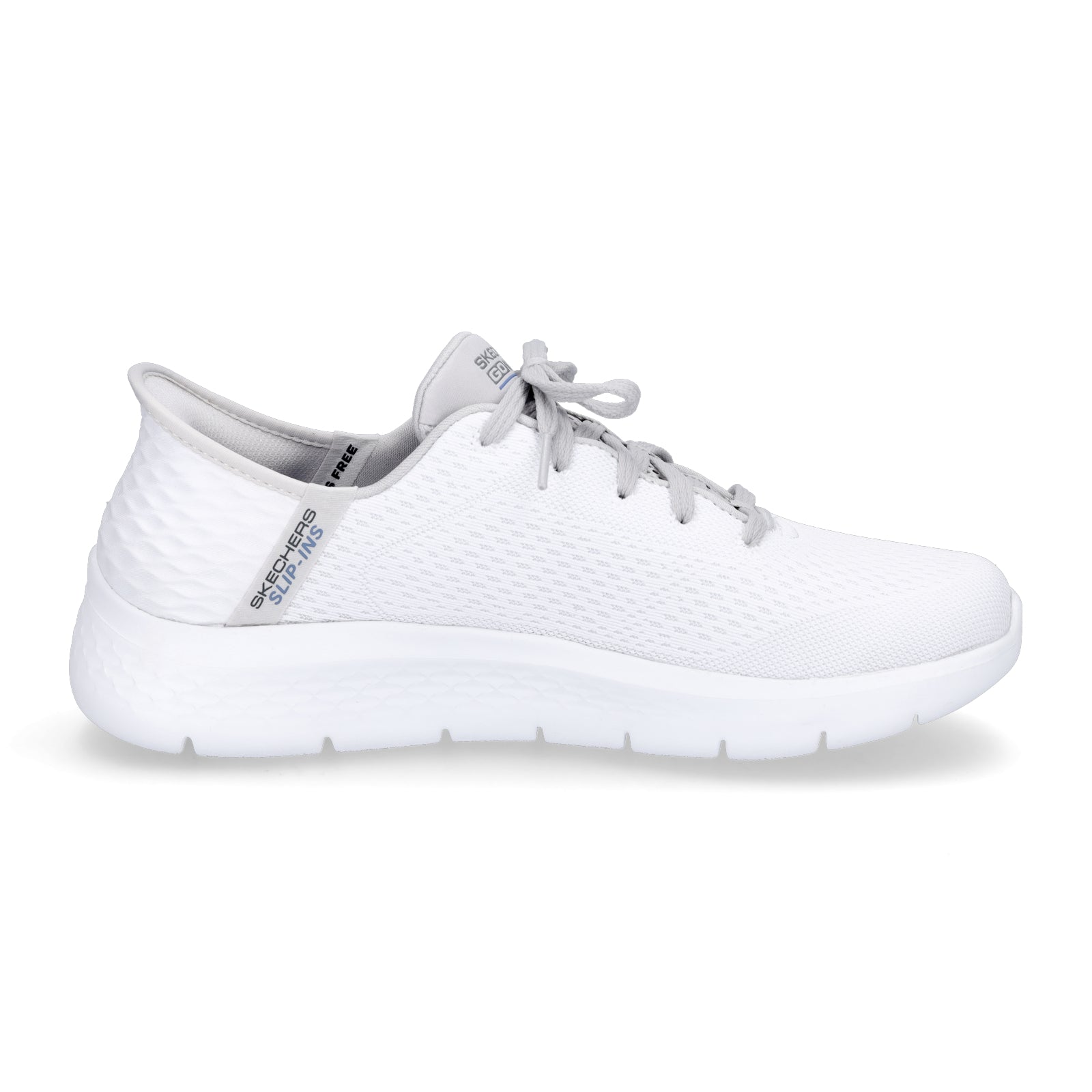 Skechers Herren Slip-in Sneaker Go Walk Flex New World weiß grau