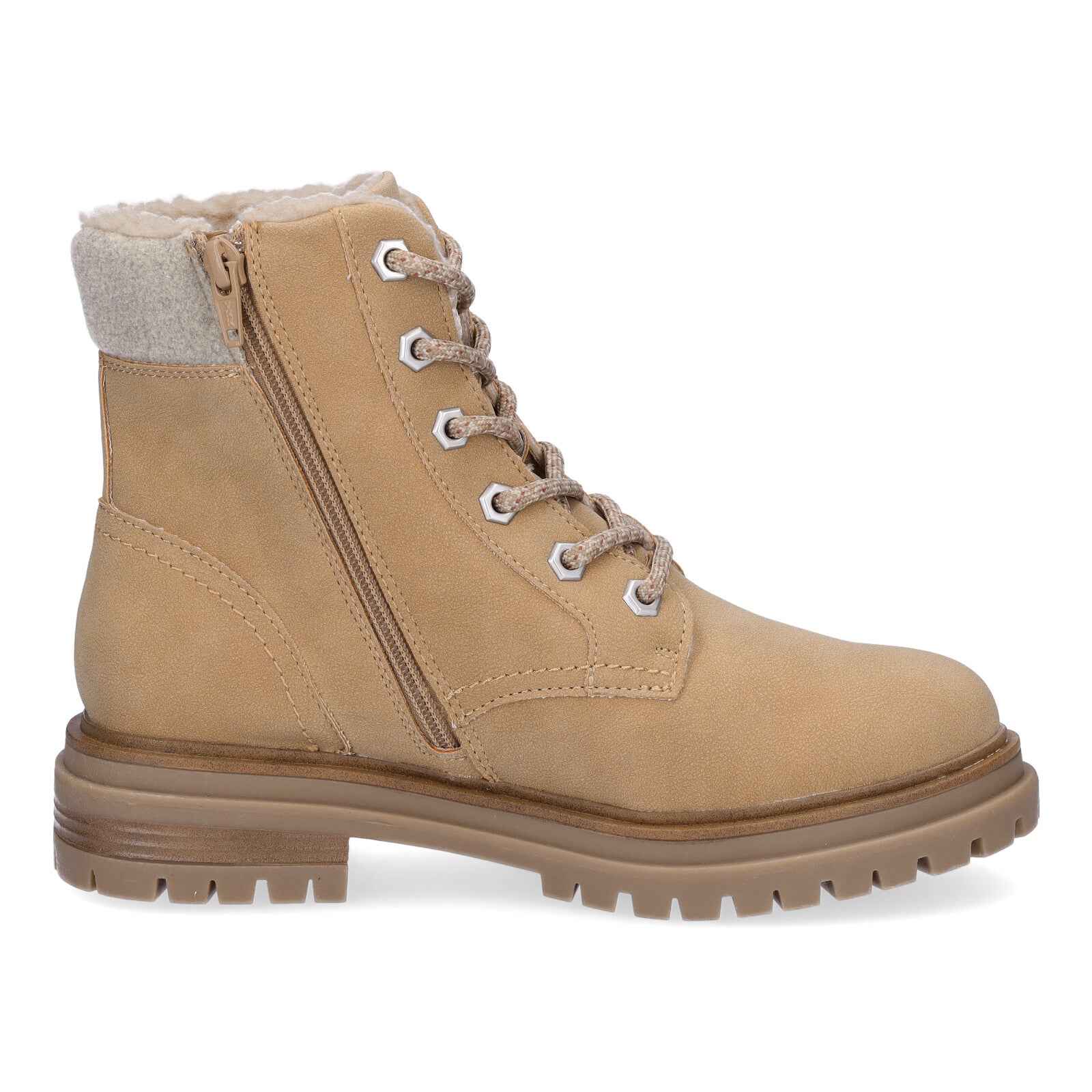 s.Oliver Damen Schnürboot beige