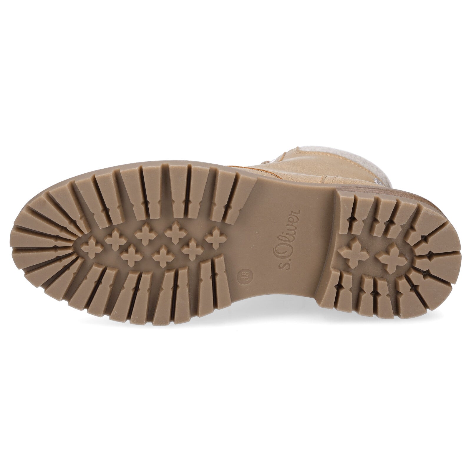 s.Oliver Damen Schnürboot beige