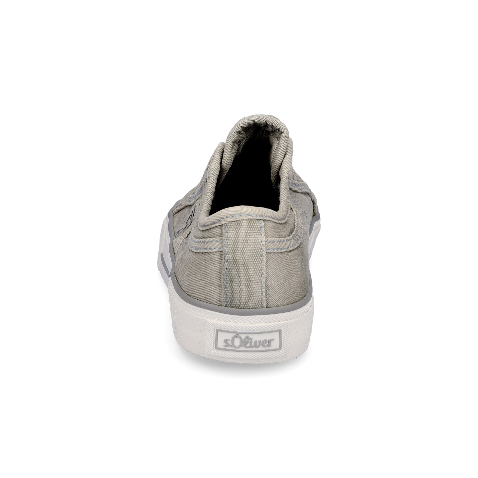 s.Oliver women's slip-on sneakers gray