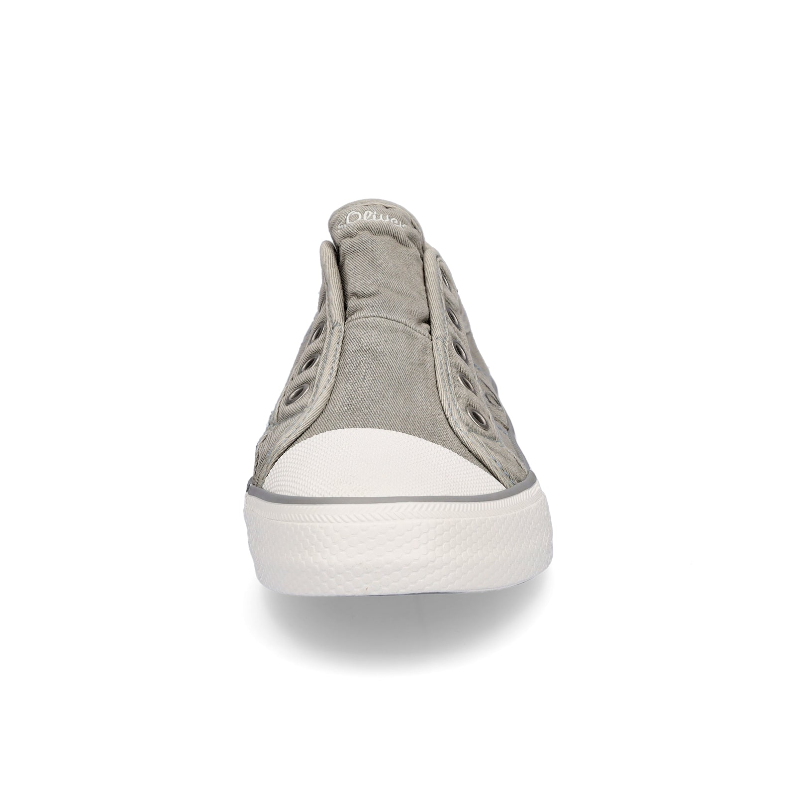 s.Oliver women's slip-on sneakers gray