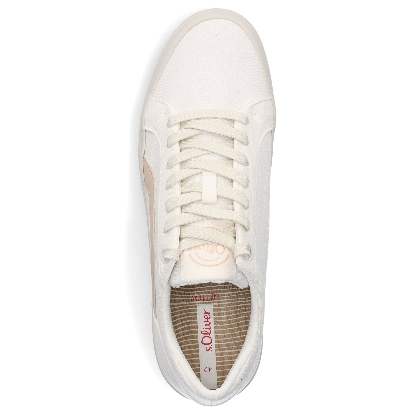 s.Oliver Herren Sneaker offwhite
