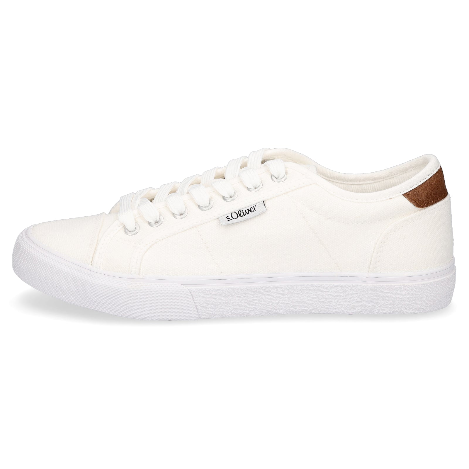 s.Oliver men's lace-up shoe off-white