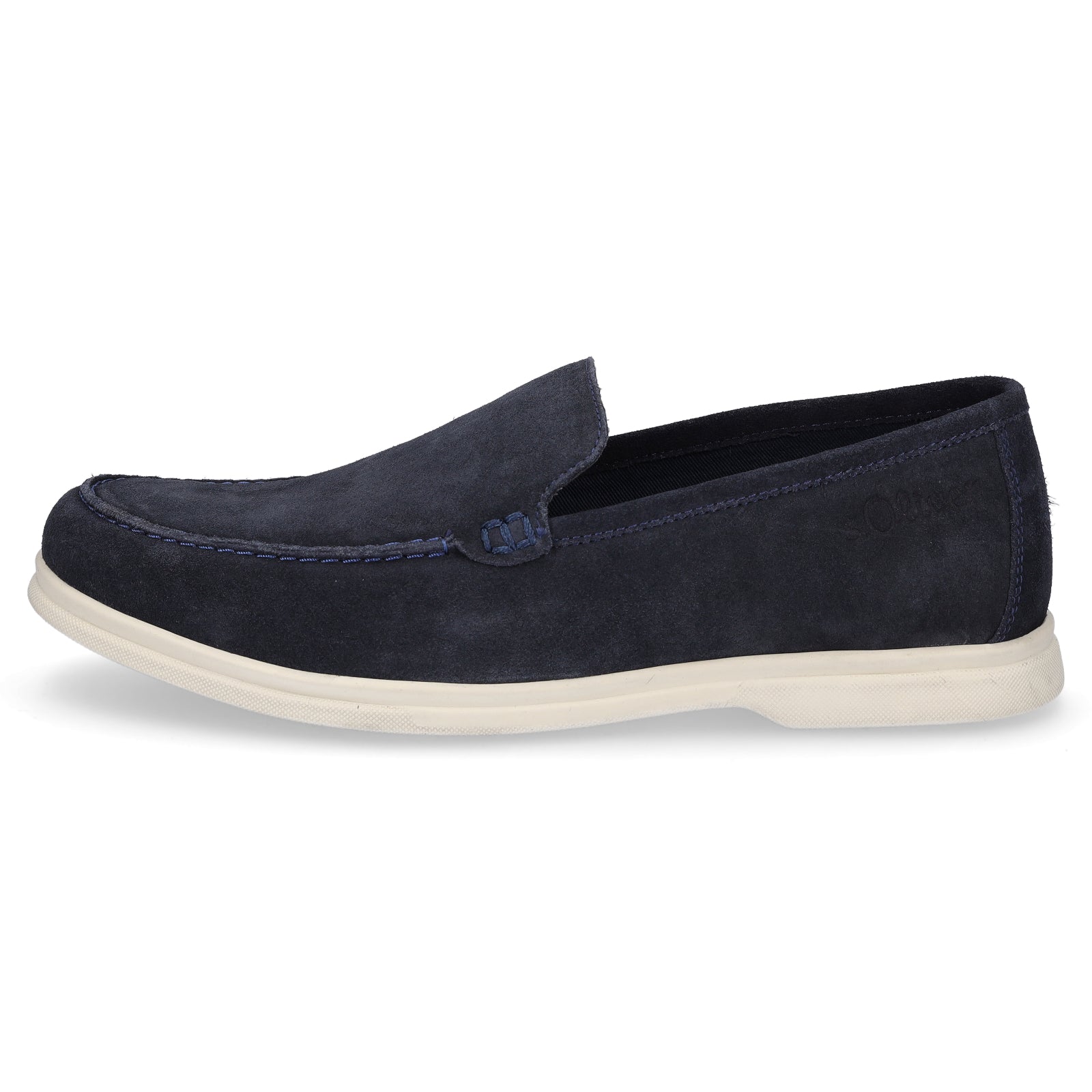 s.Oliver men's leather slippers blue