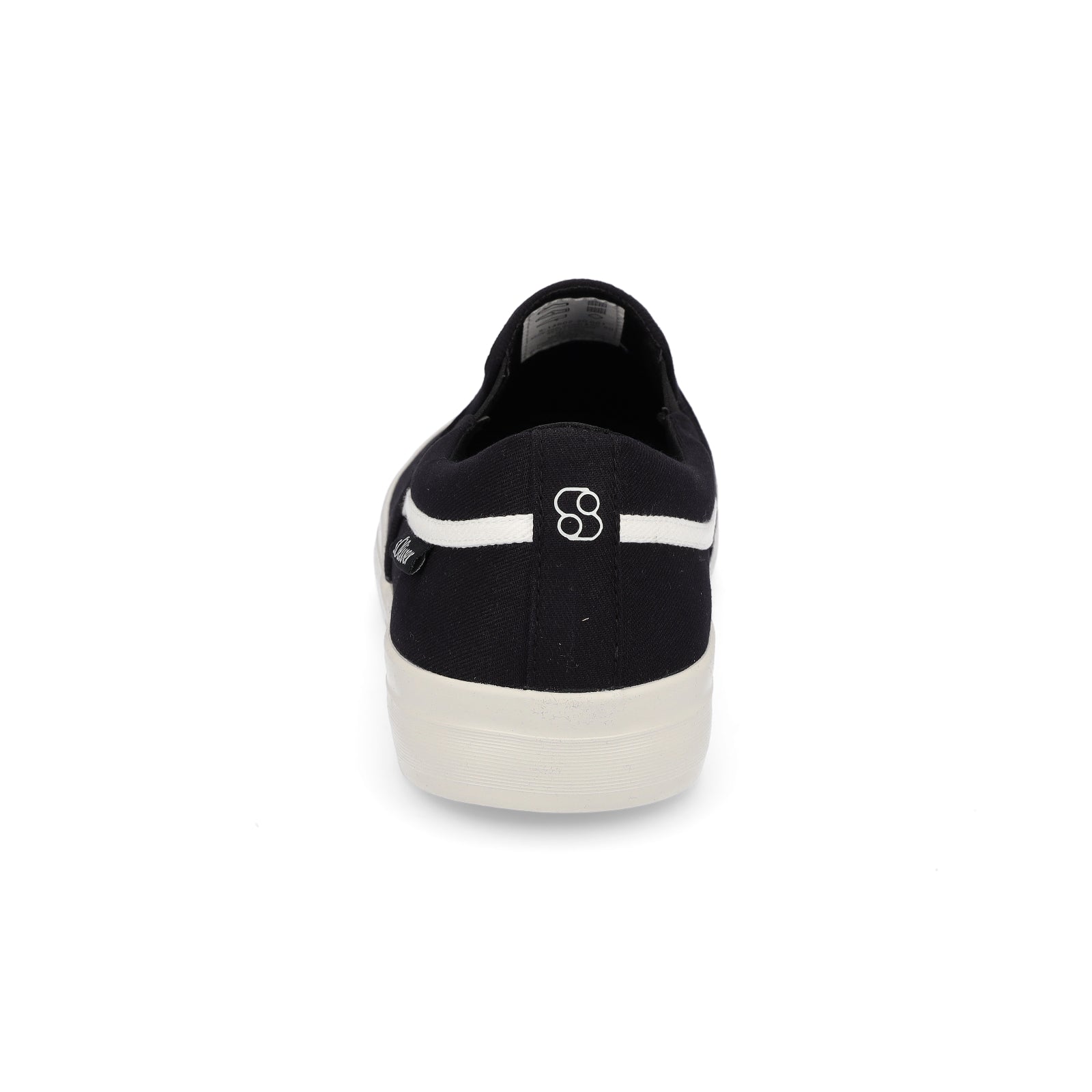 s.Oliver men's canvas slipper black