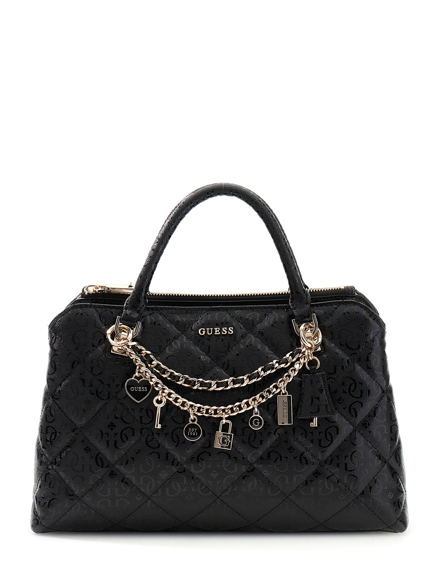 Guess Damen Tasche Libby schwarz