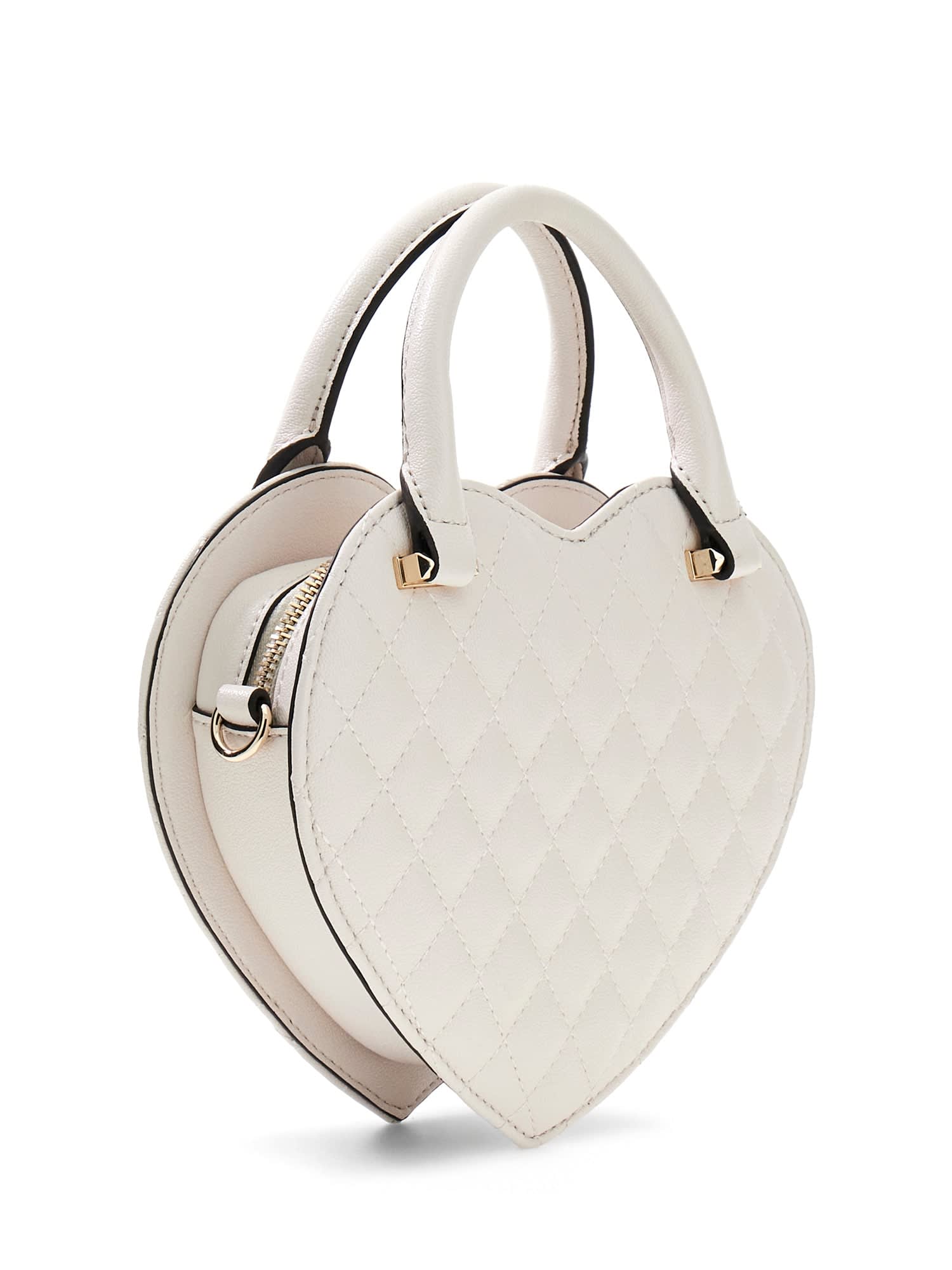 Guess Damen Tasche Atabey Heart offwhite