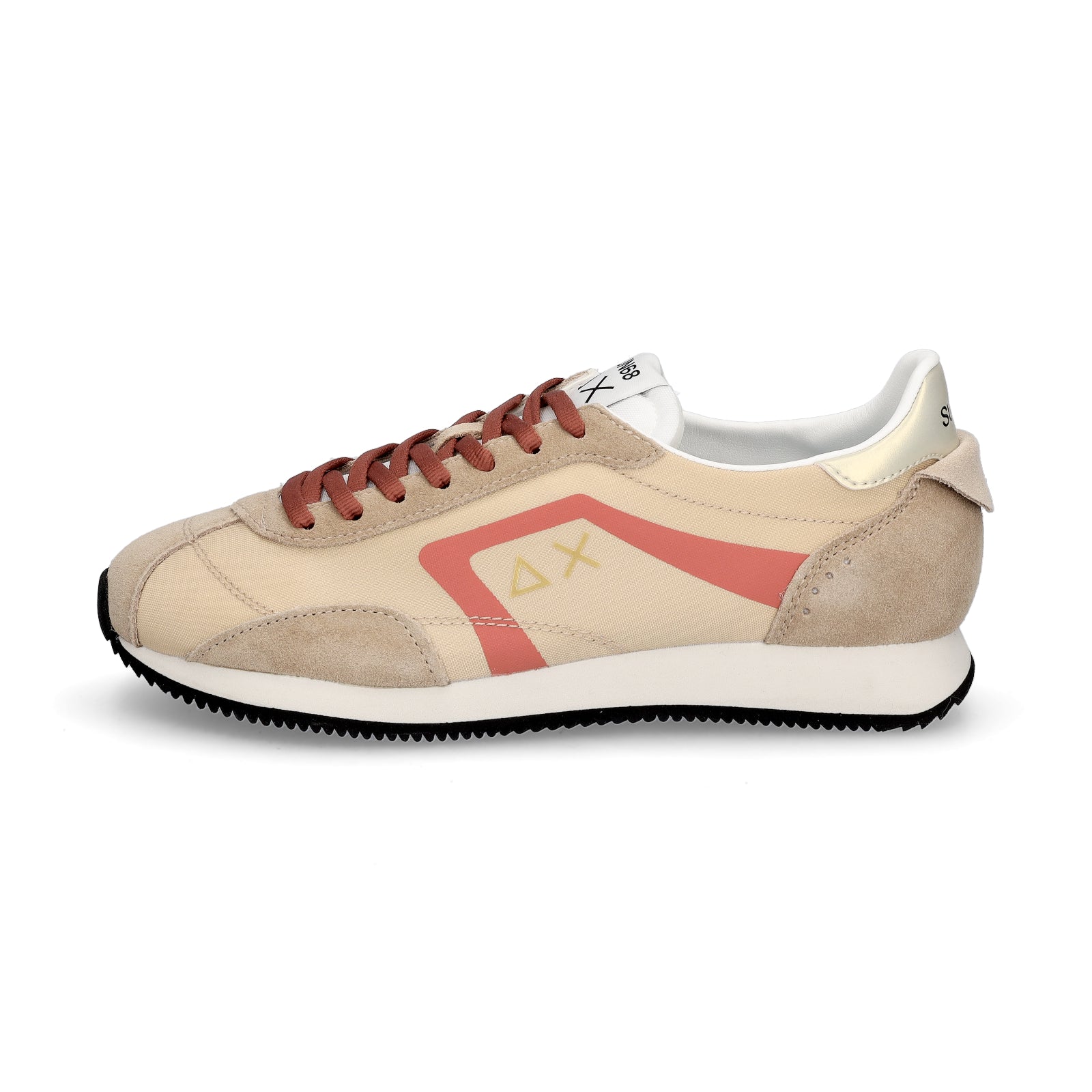 Sun68 Damen Sneaker Easy Runner Woman beige