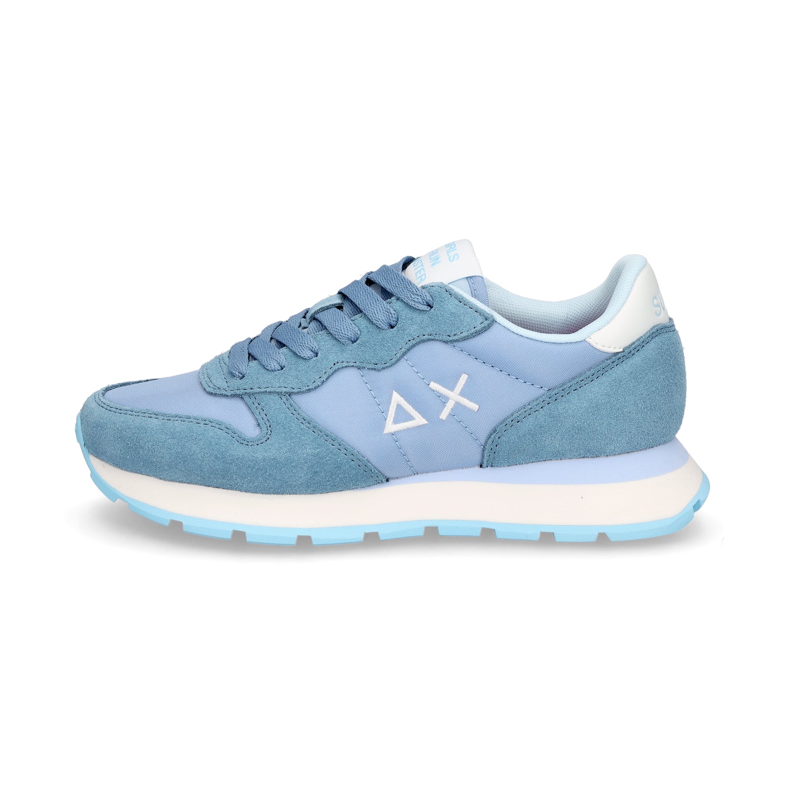 Sun68 women's sneaker Ally Solid nylon blue