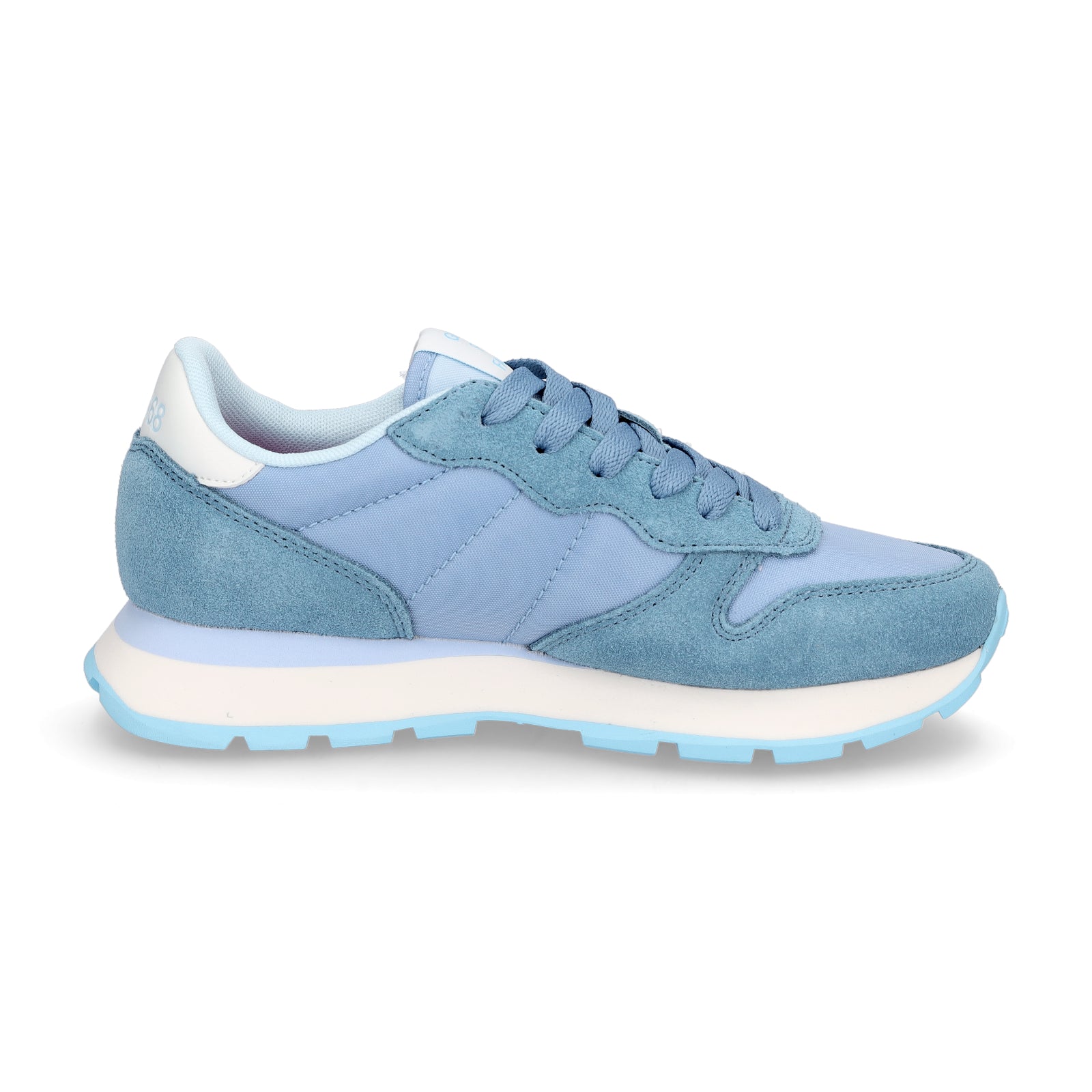 Sun68 women's sneaker Ally Solid nylon blue