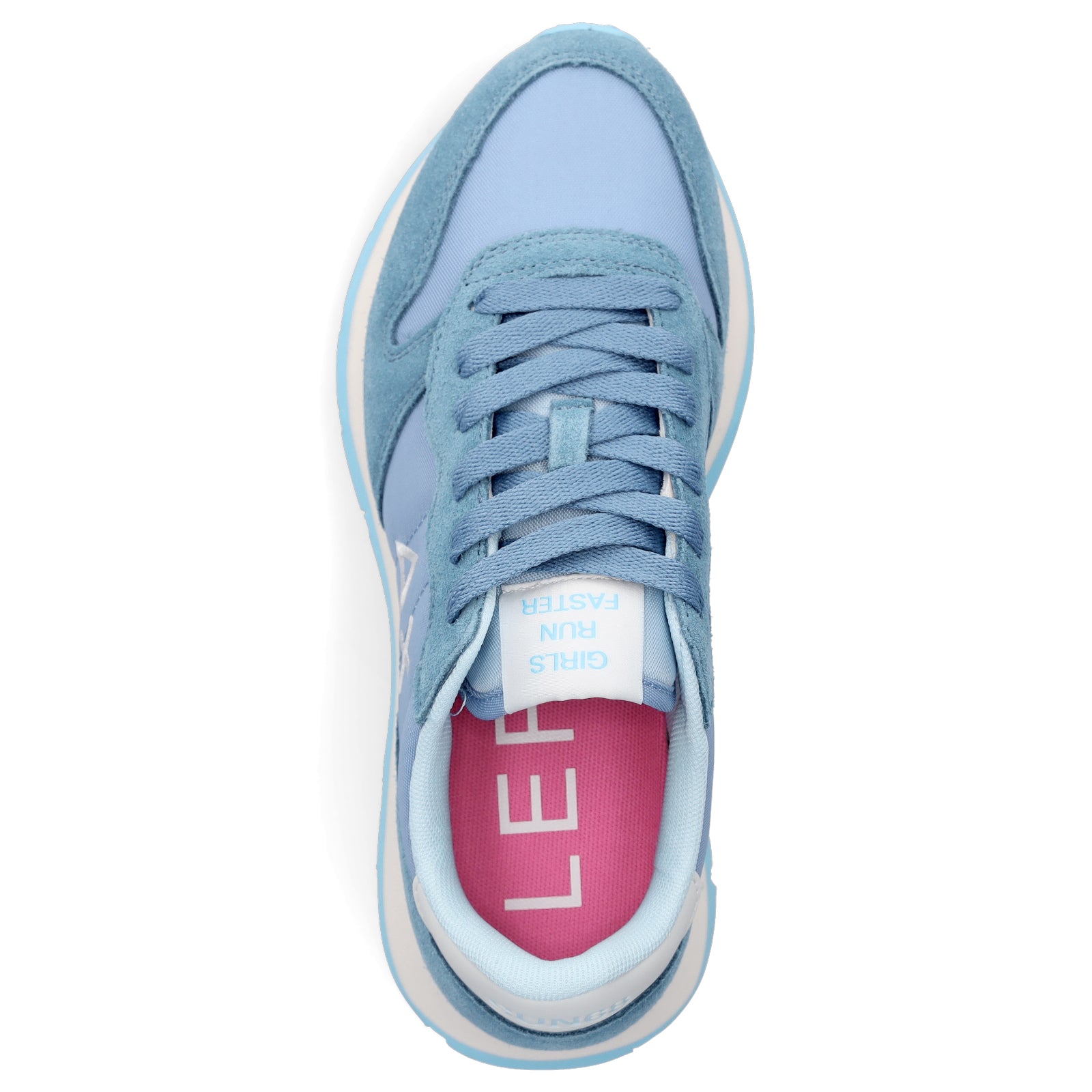 Sun68 women's sneaker Ally Solid nylon blue