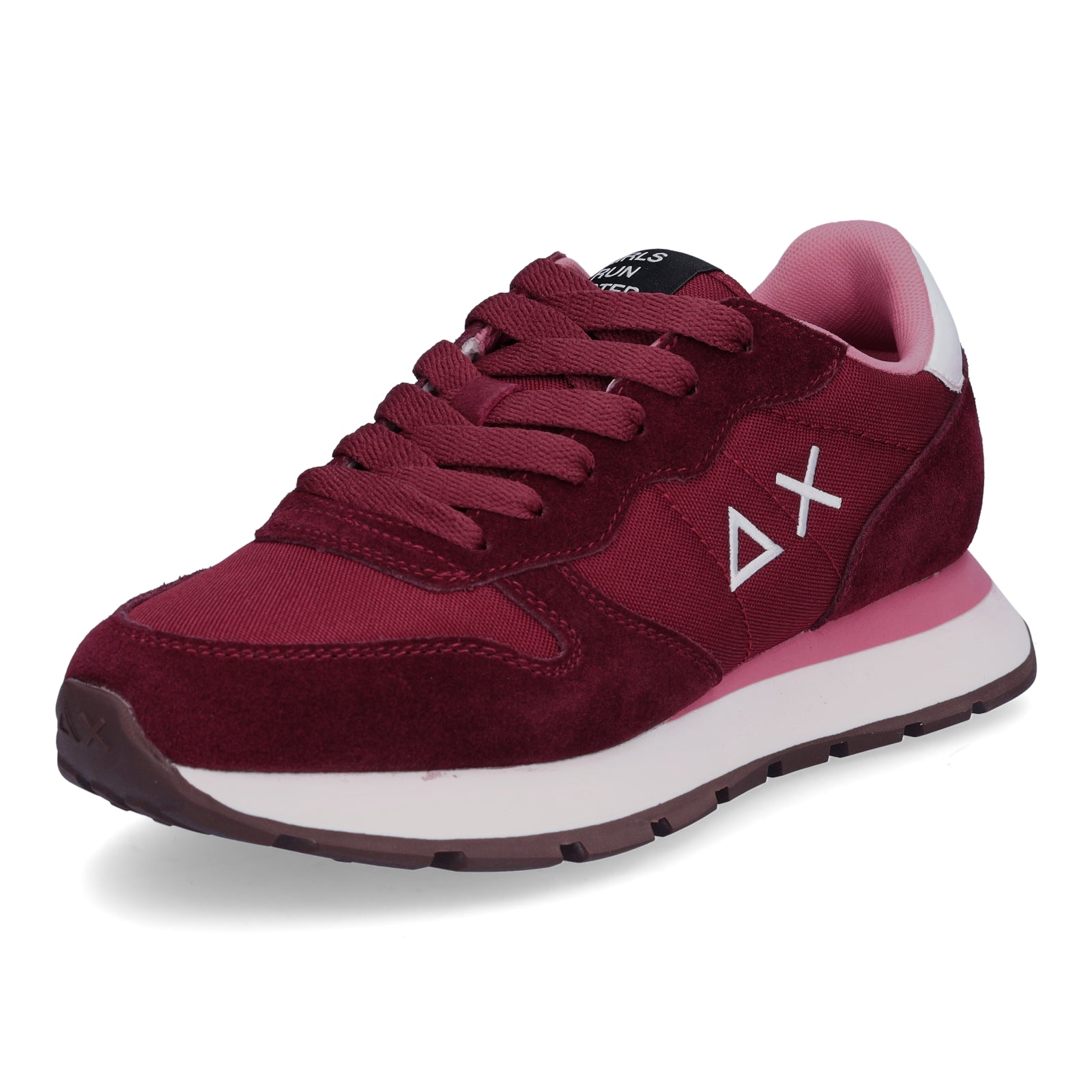 Sun68 Damen Sneaker Ally Solid bordeaux