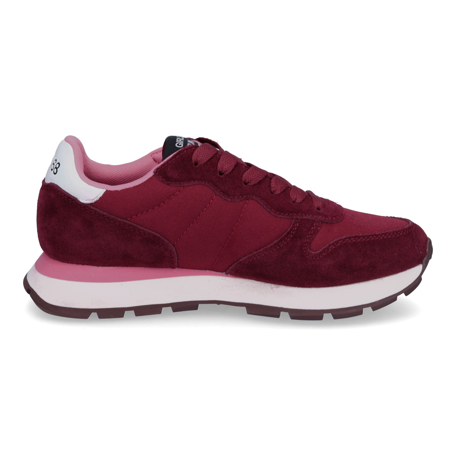 Sun68 Damen Sneaker Ally Solid bordeaux
