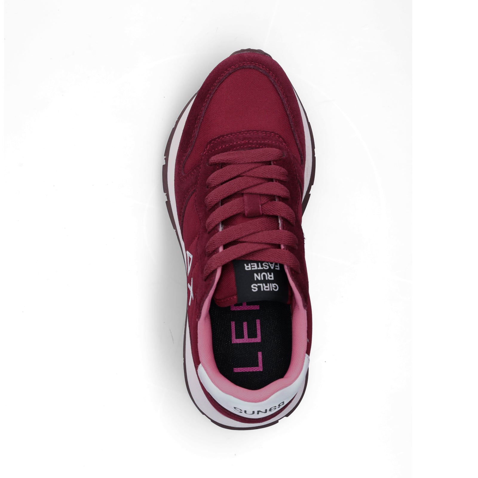 Sun68 Damen Sneaker Ally Solid bordeaux