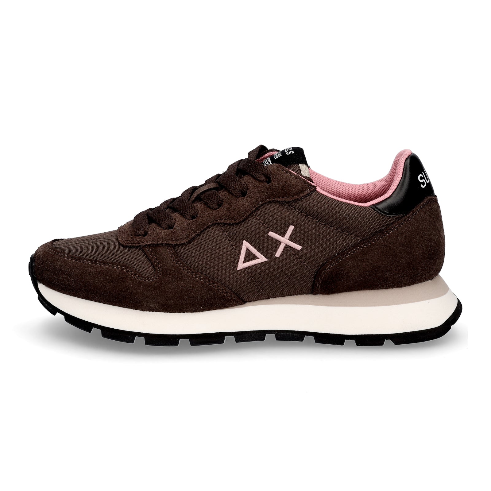Sun68 women's sneakers Ally Solid brown