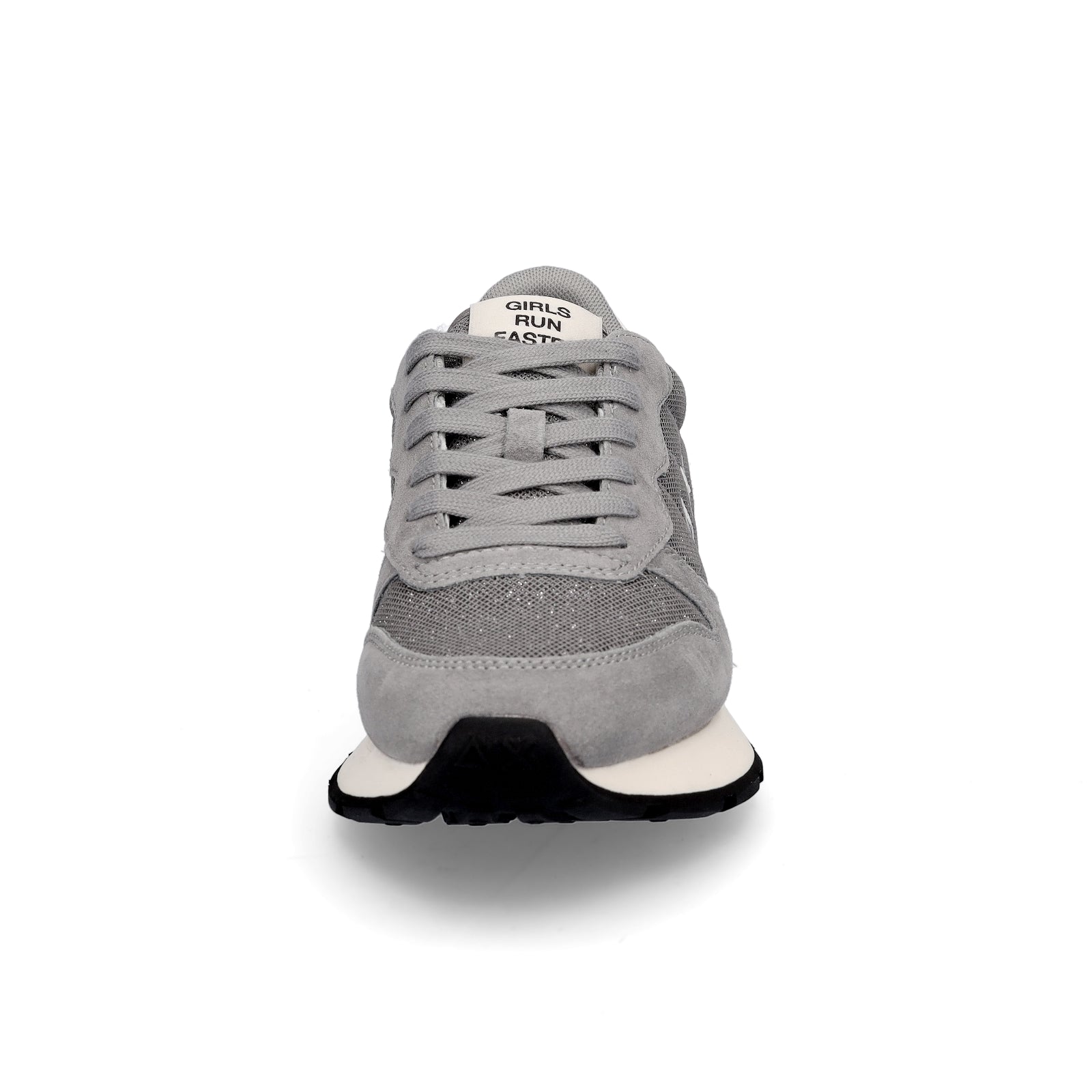 Sun68 Damen Sneaker Ally Glitter Textile grau