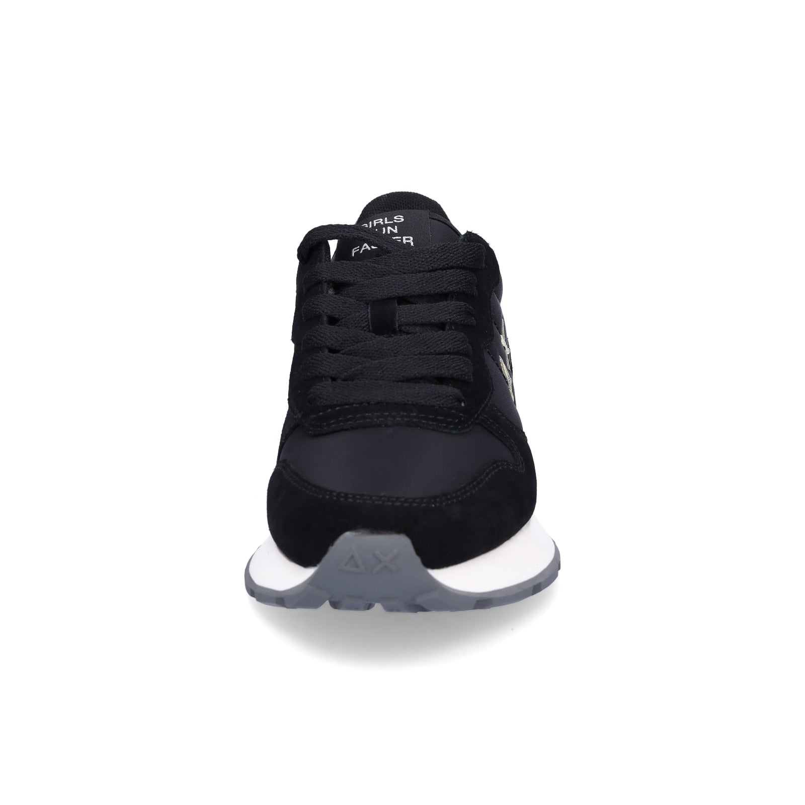Sun68 women's sneakers Ally Gold Silver black