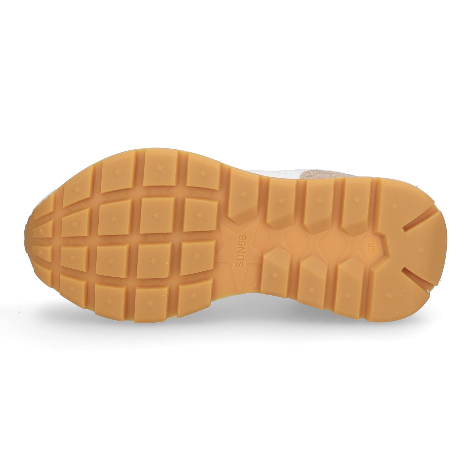 Sun68 Damen Sneaker Ally Vintage weiß taupe