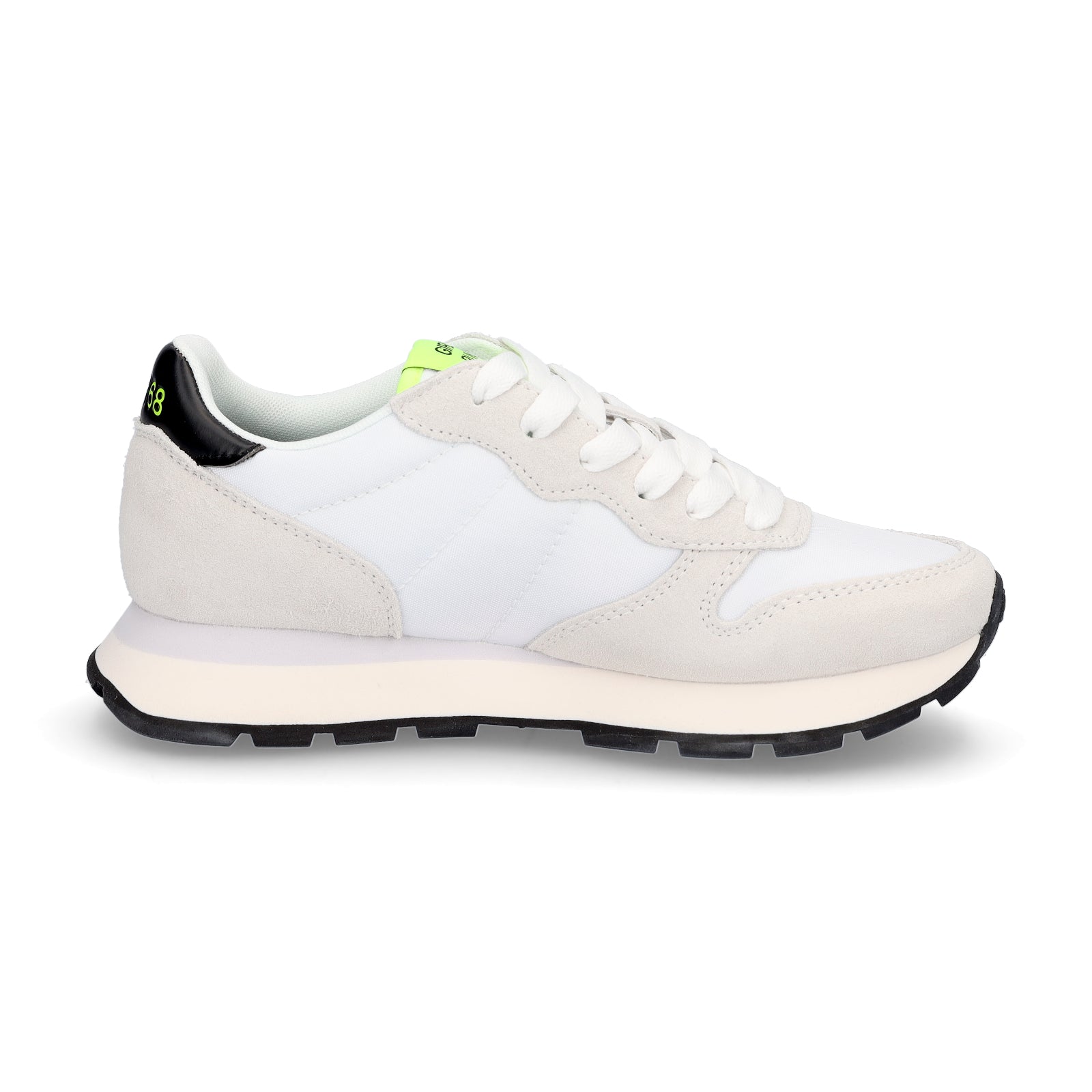 Sun68 Damen Sneaker Ally Solid Nylon weiß