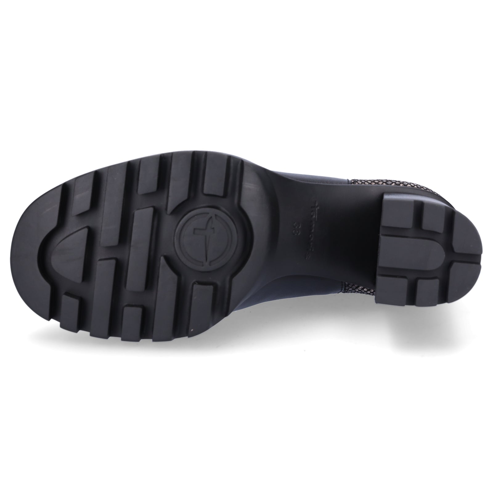 Tamaris Damen Stiefelette schwarz combi