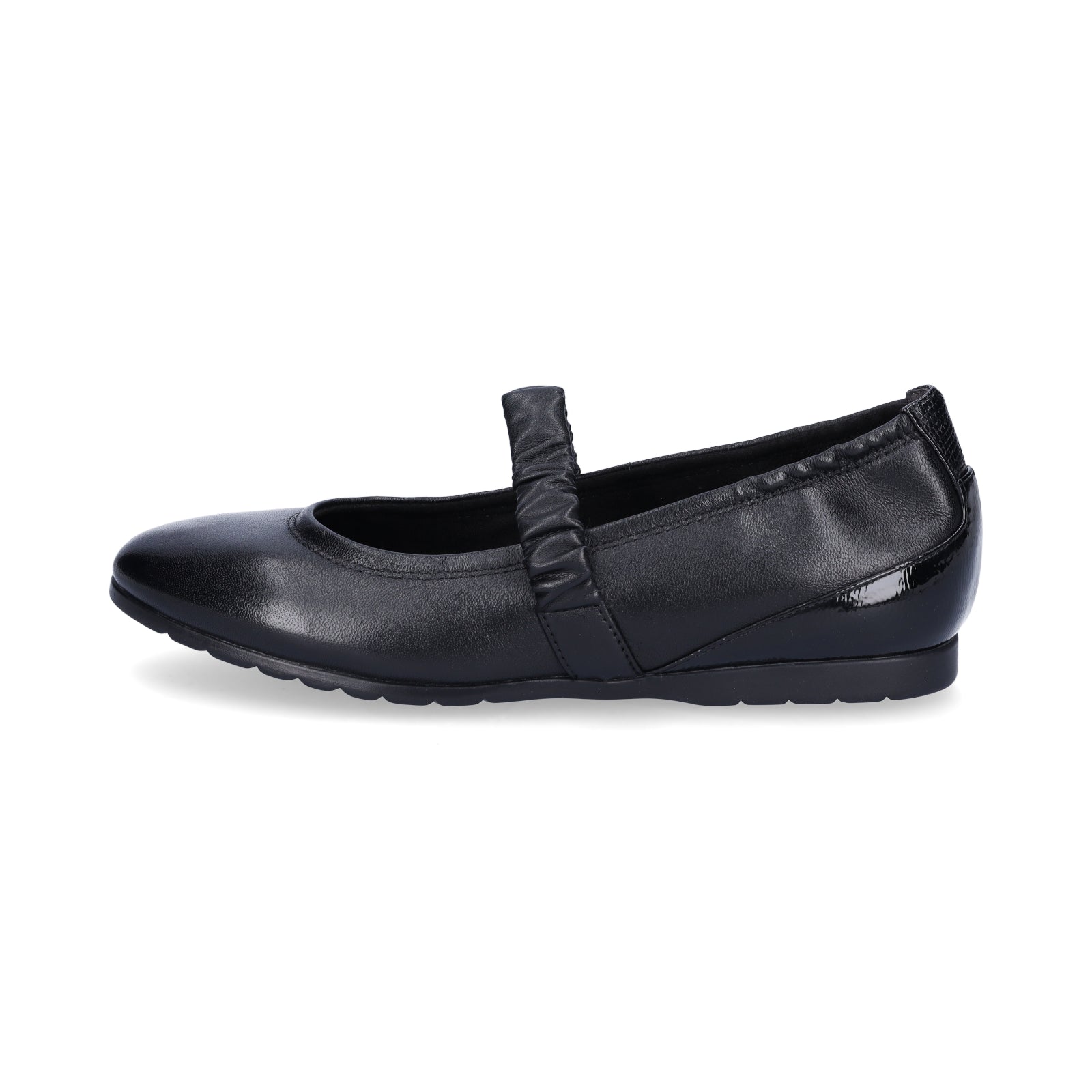 Tamaris Damen Ballerina schwarz