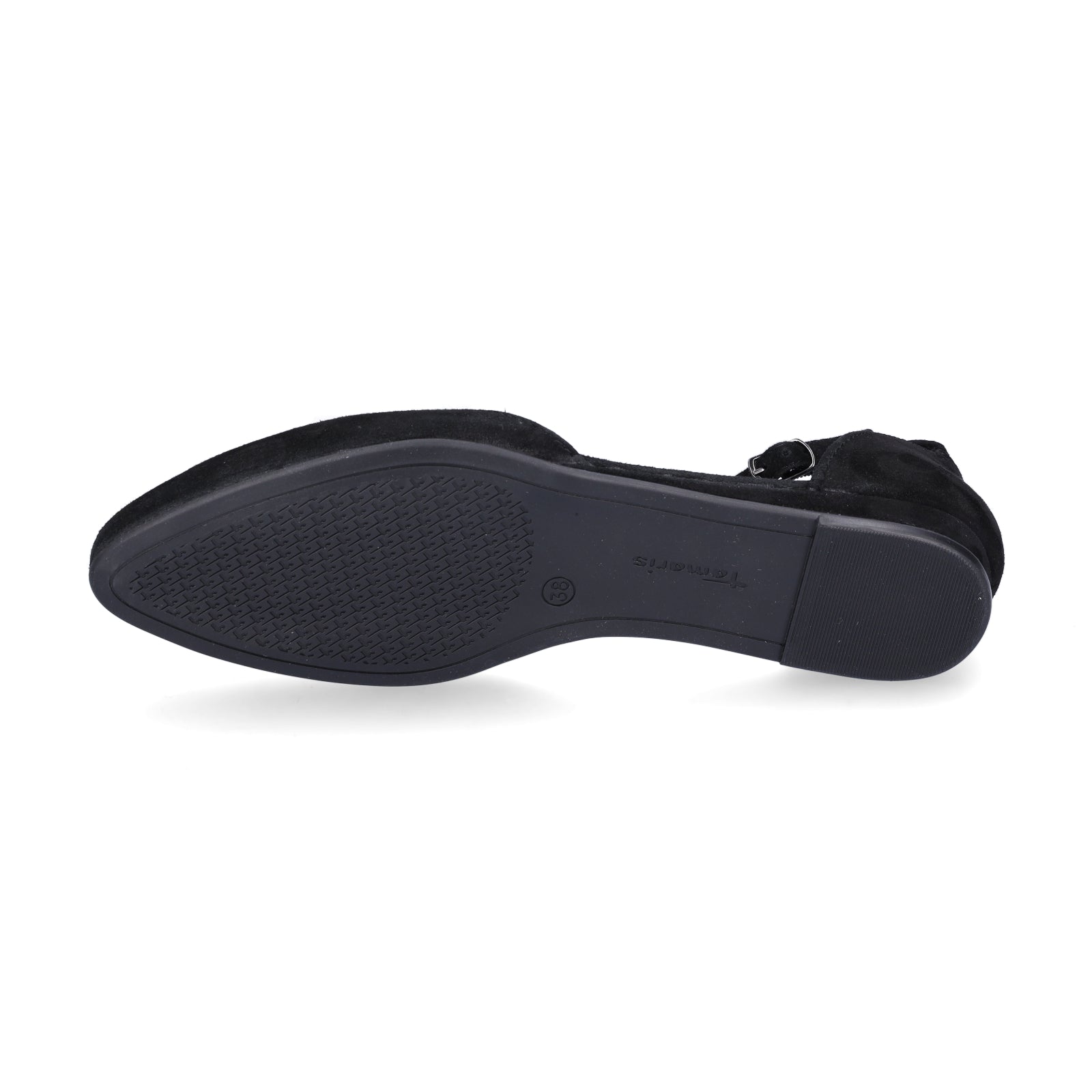 Tamaris Damen Ballerina schwarz