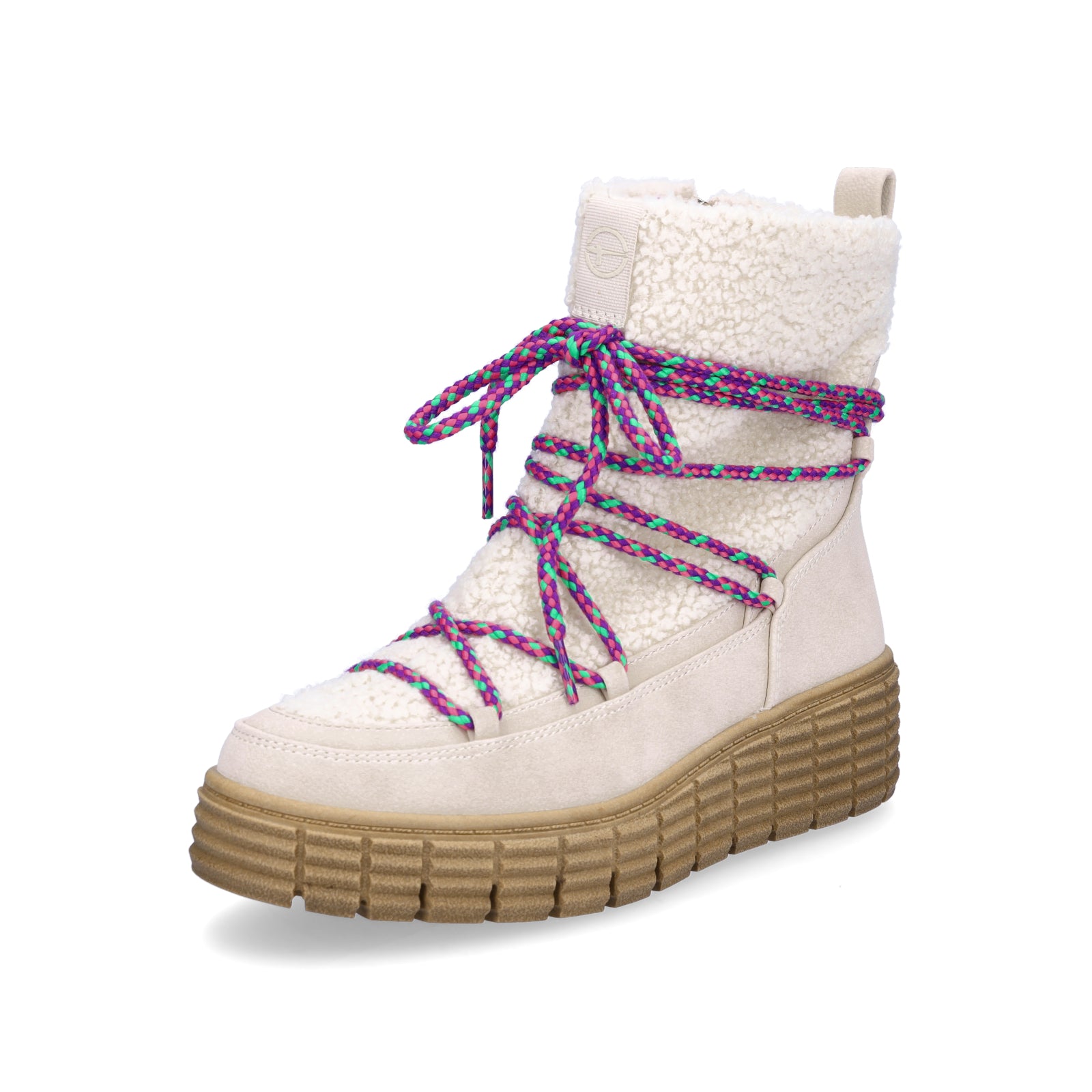 Tamaris women's boat ivory 1-26479-43-430