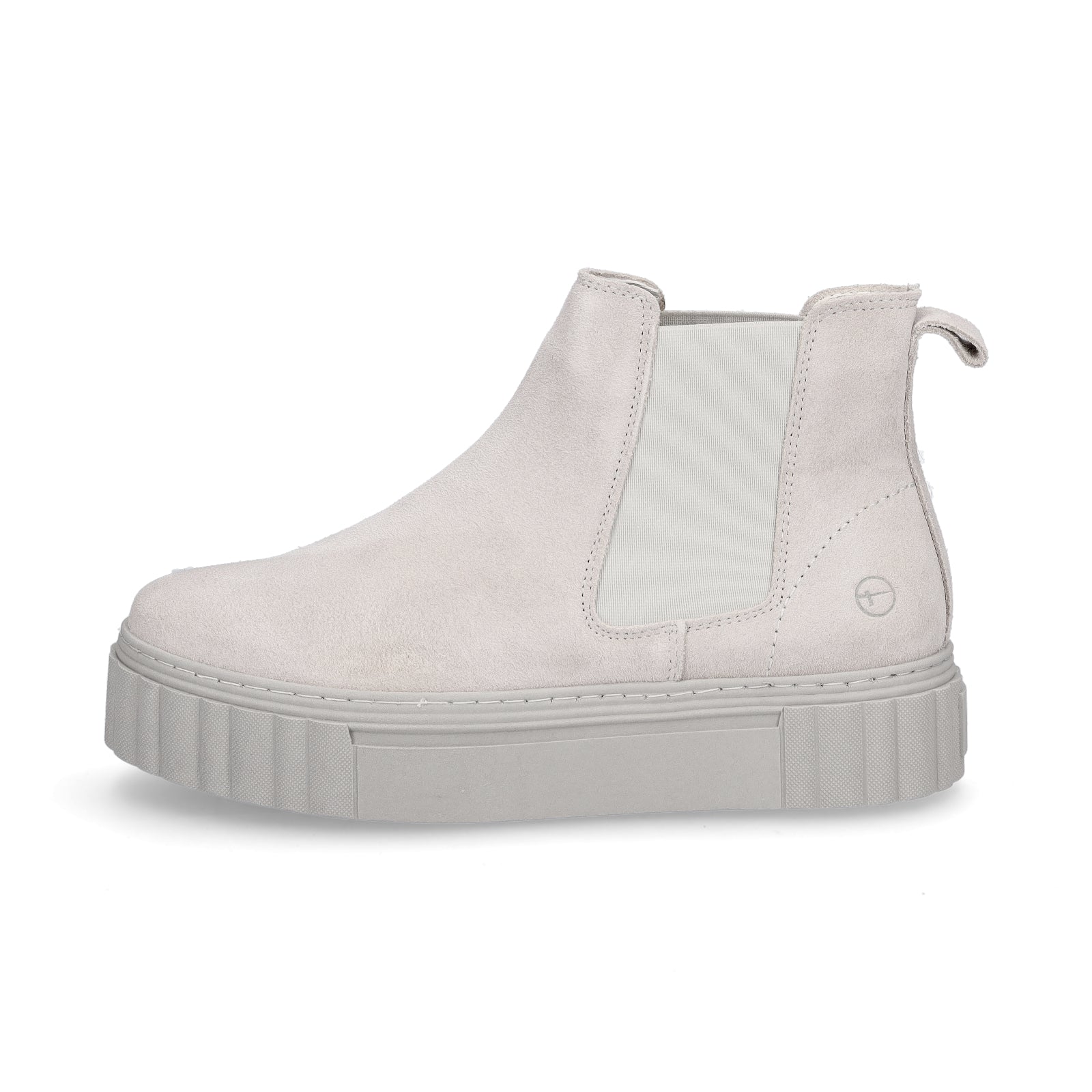 Tamaris women's Chelsea boot light grey