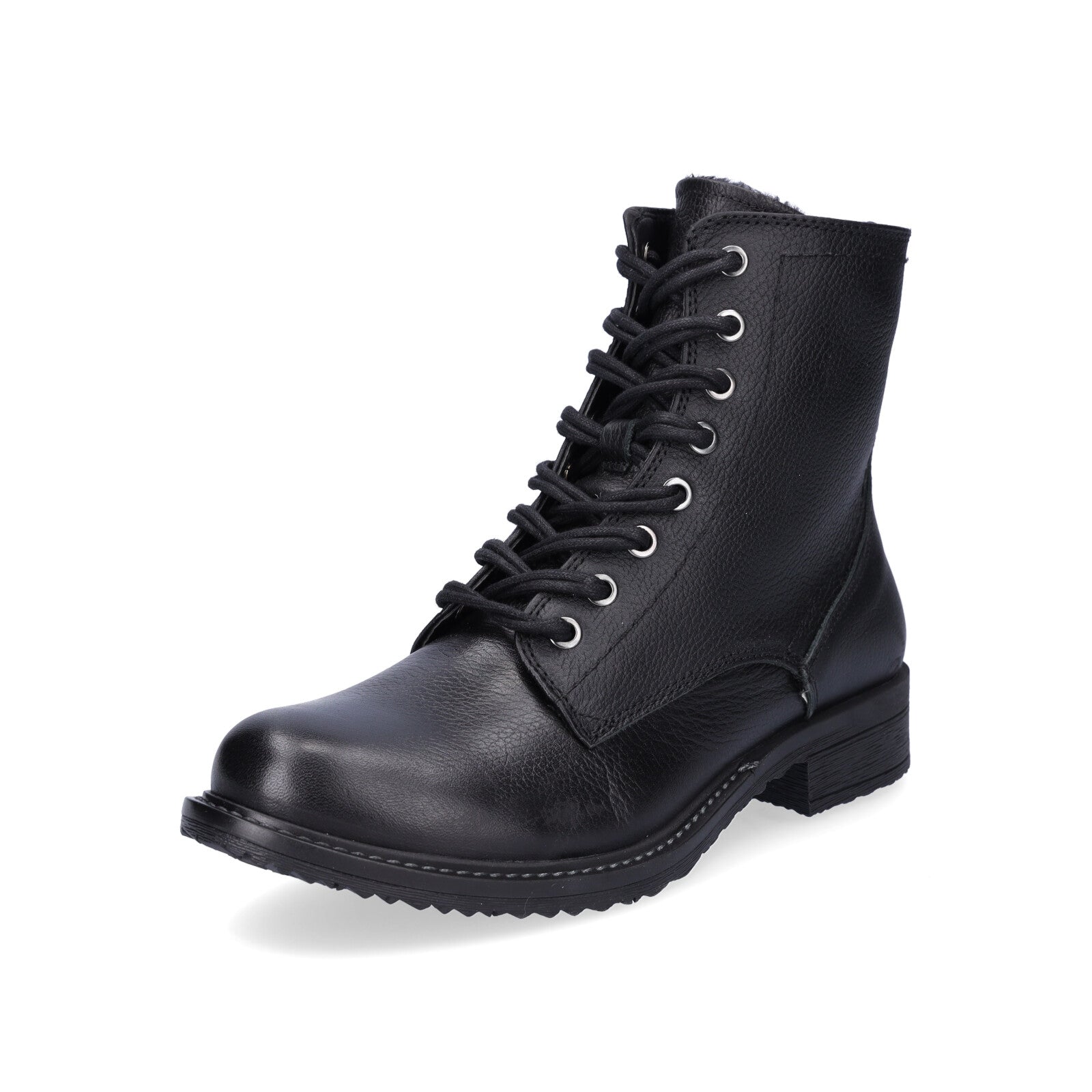 Tamaris women's lace-up boot black