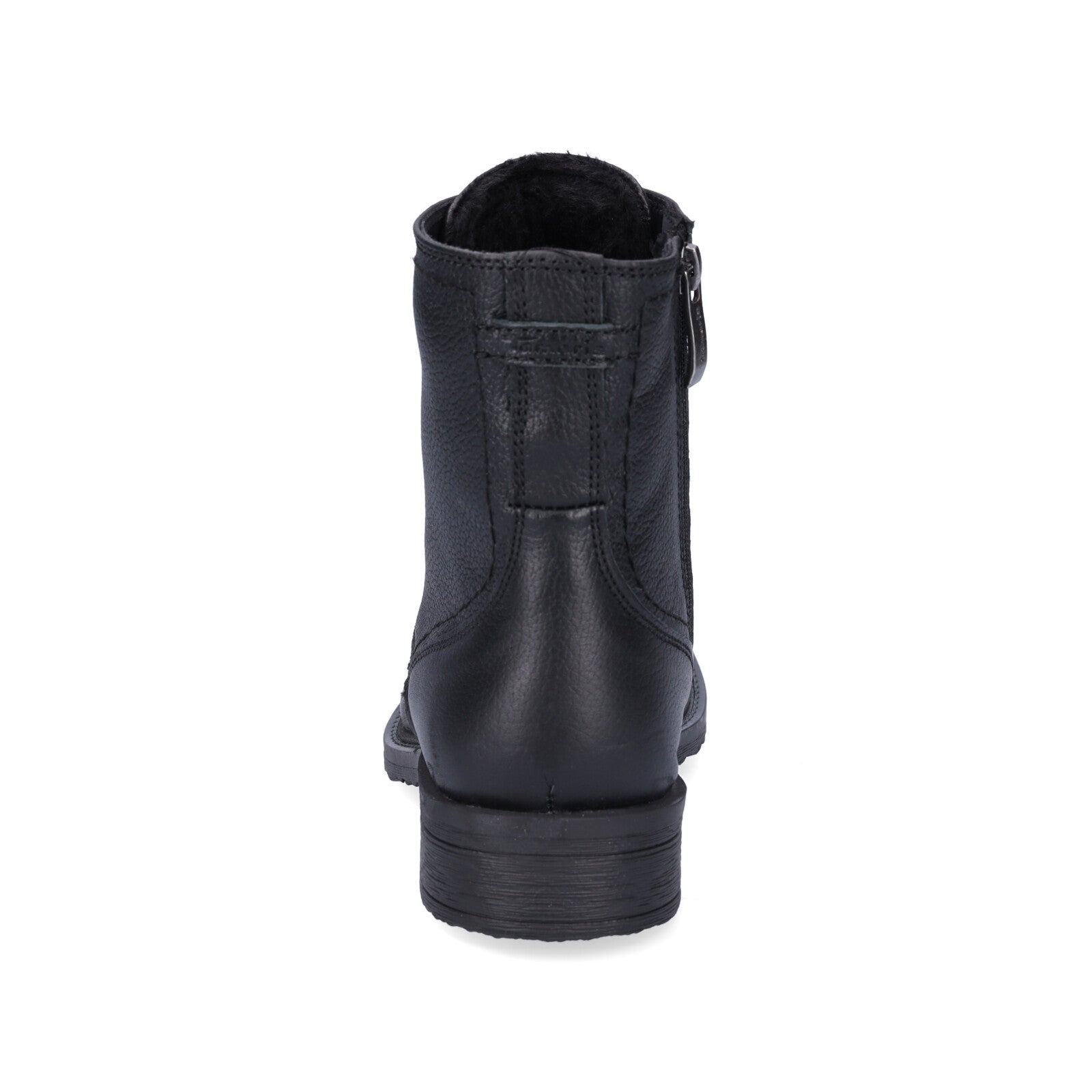 Tamaris women's lace-up boot black