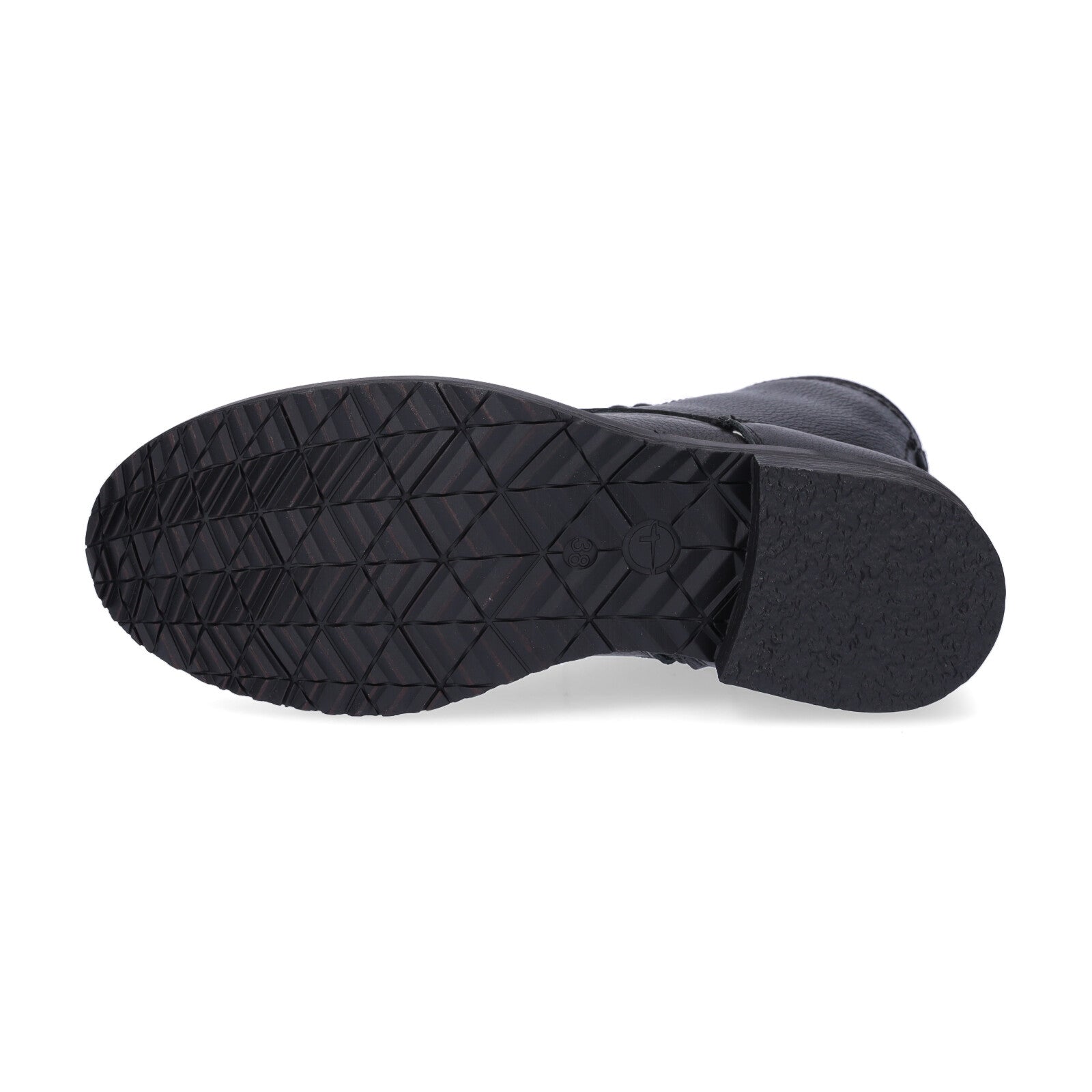 Tamaris women's lace-up boot black