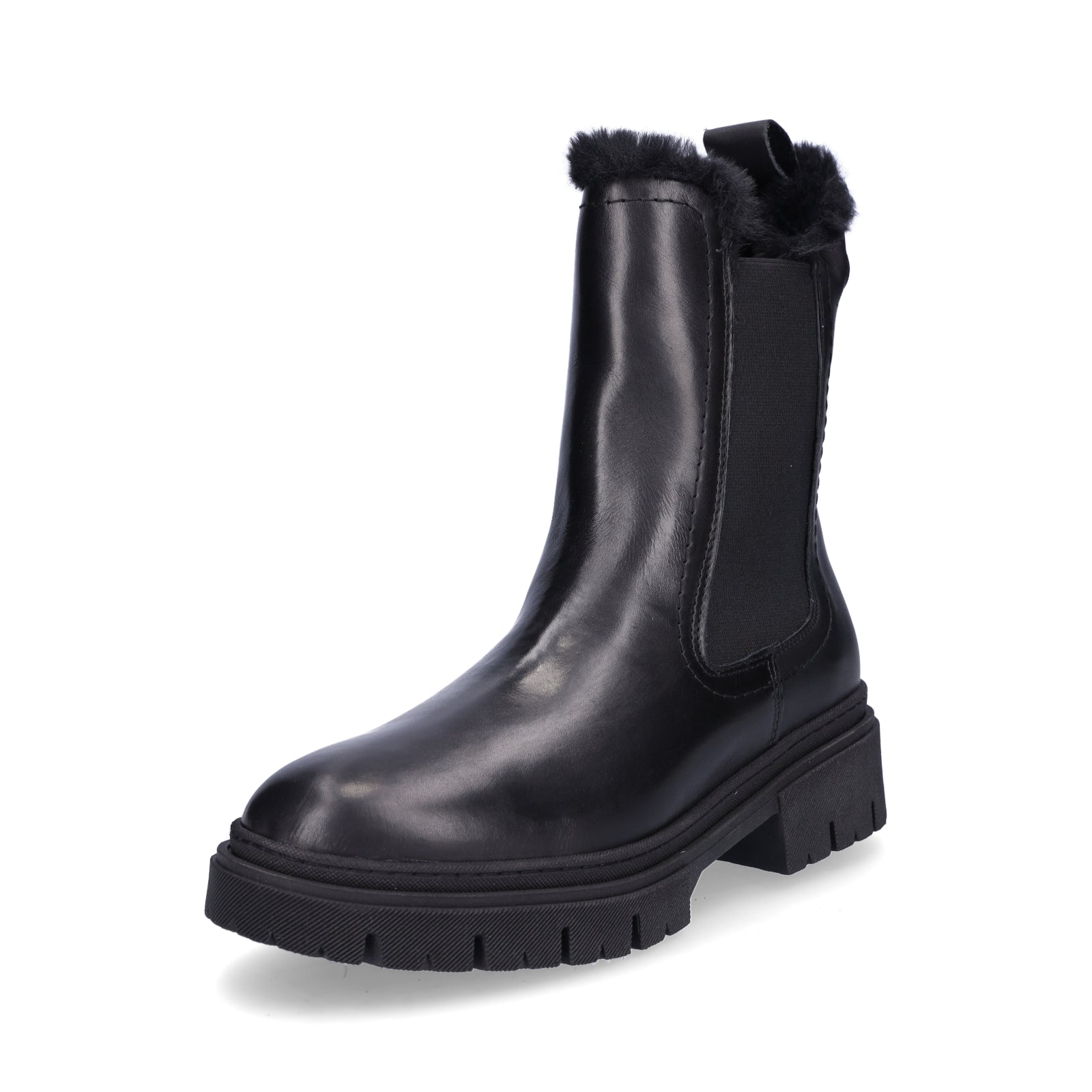 Tamaris women's Chelsea boot black