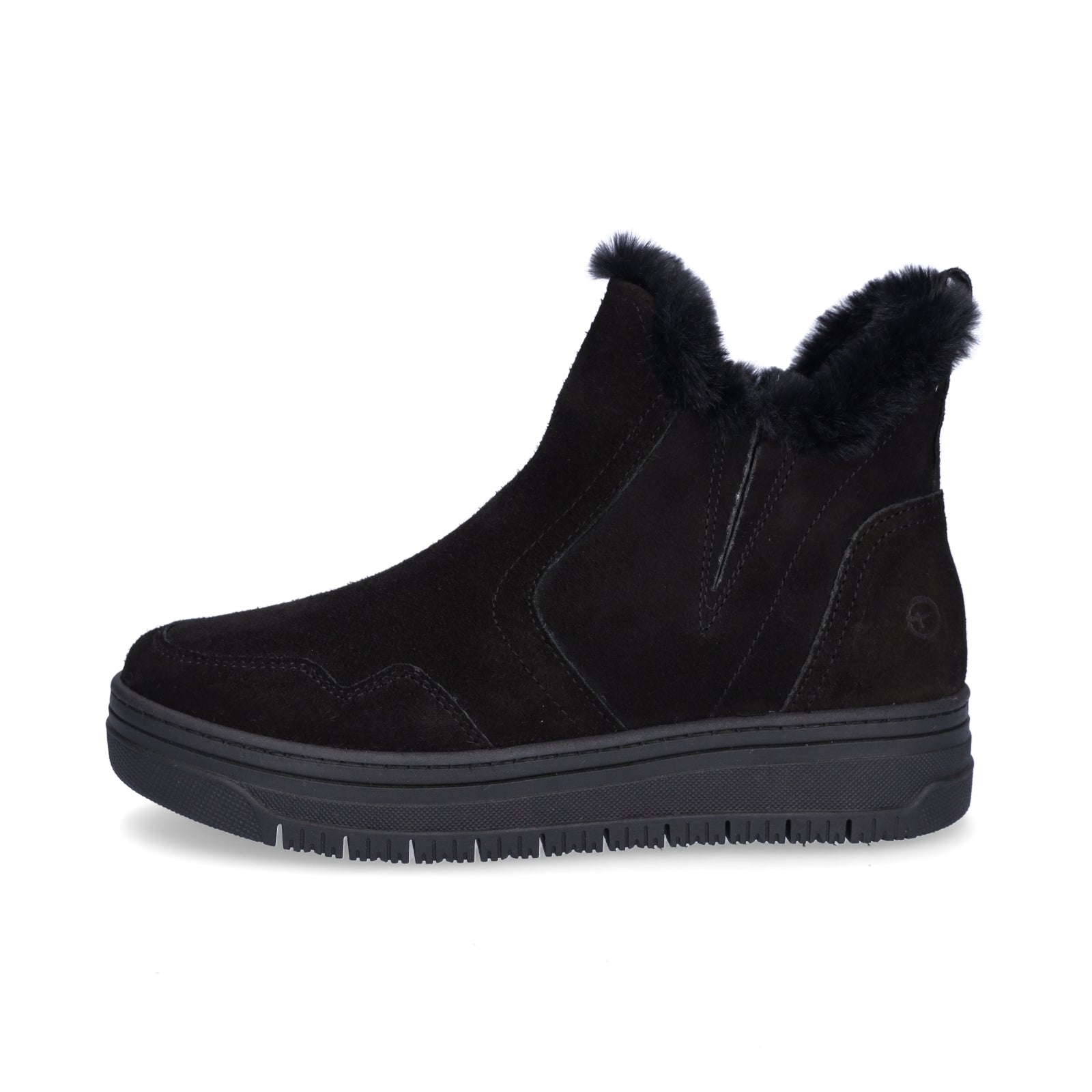 Tamaris Damen Boot schwarz