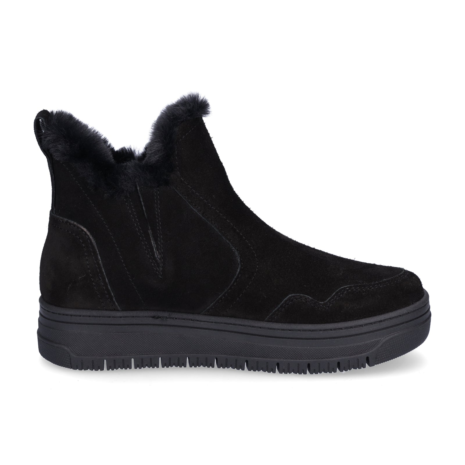 Tamaris Damen Boot schwarz