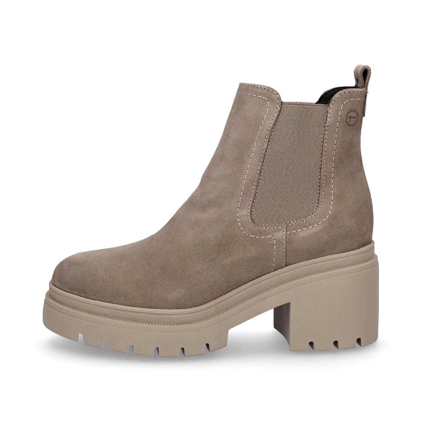 Tamaris Damen Chelsea Boot taupe