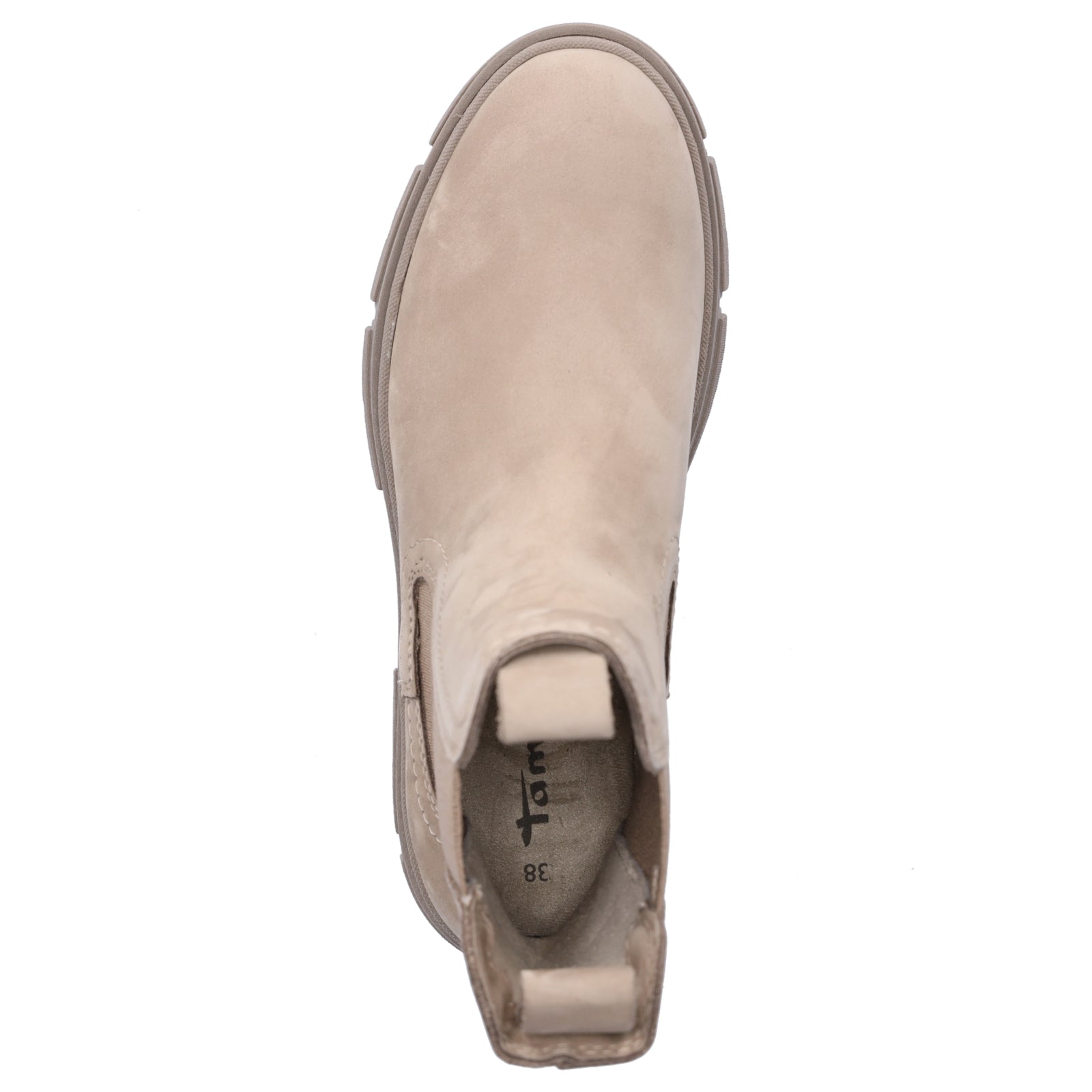 Tamaris Damen Chelsea Boot taupe