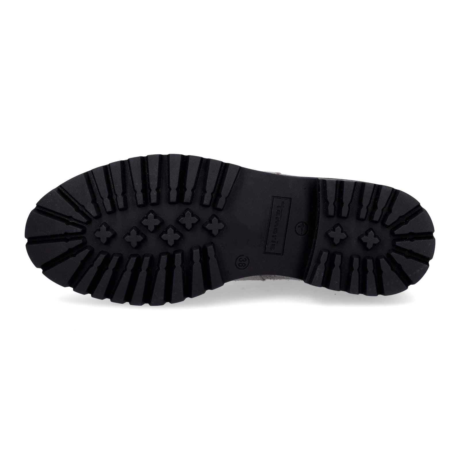 Tamaris Damen Leder Chelsea Boot grau