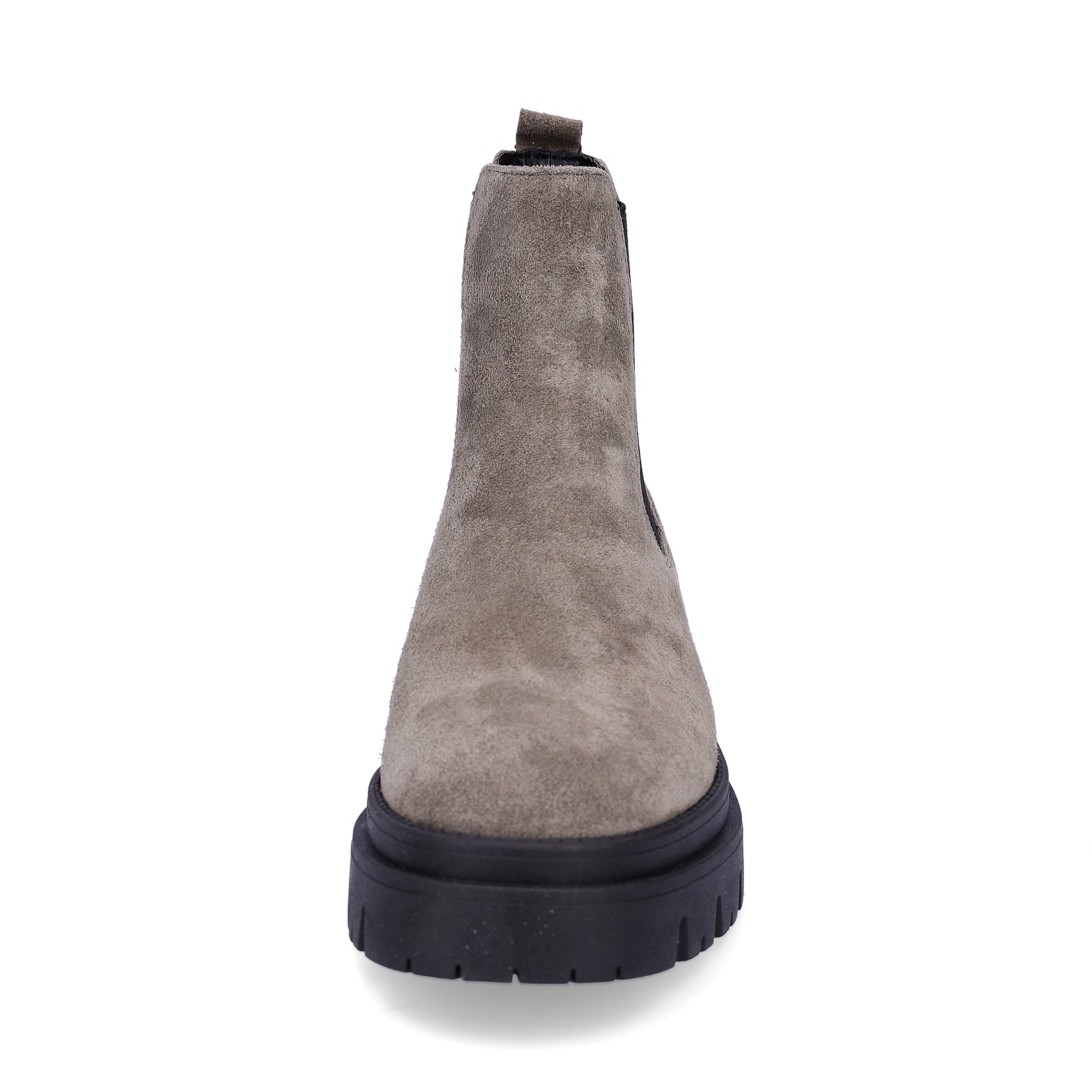 Tamaris Damen Leder Chelsea Boot grau