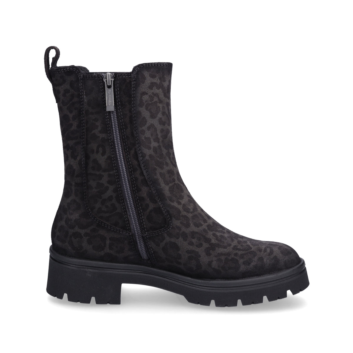 Tamaris Damen Chelsea Boot grau leo