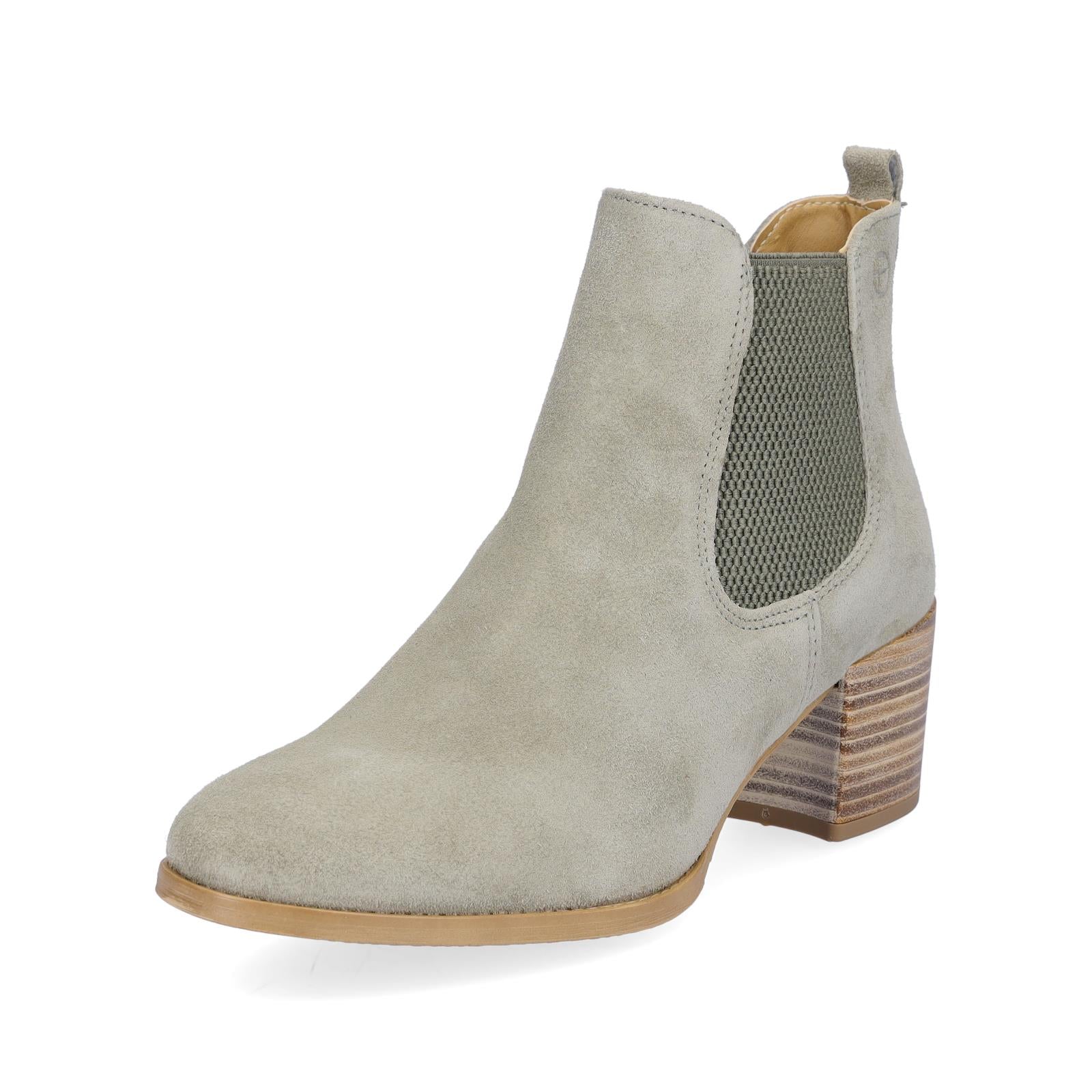 Tamaris women's Chelsea ankle boots sage