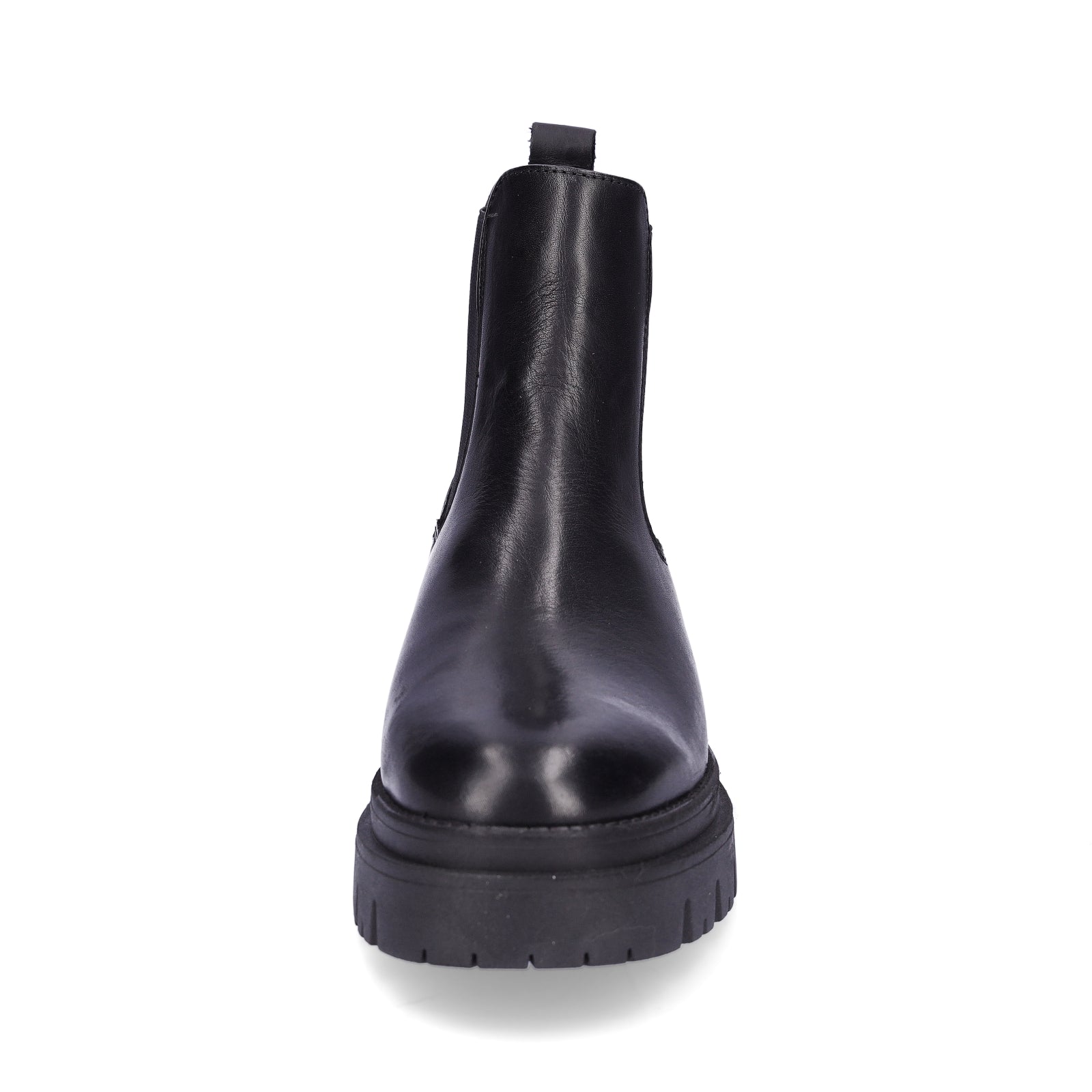 Tamaris Damen Leder Chelsea Boot schwarz