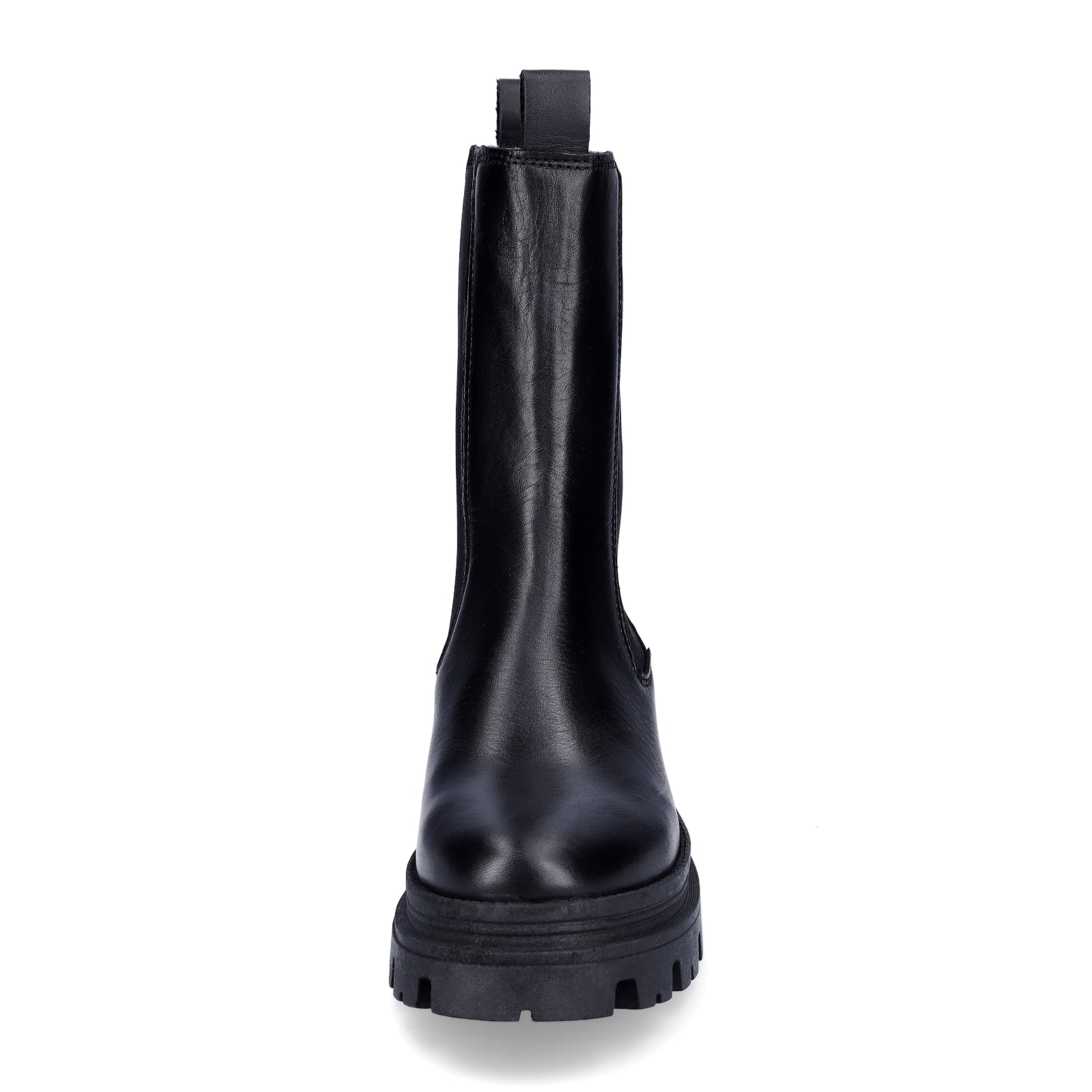 Tamaris Damen Leder Chelsea Boot schwarz