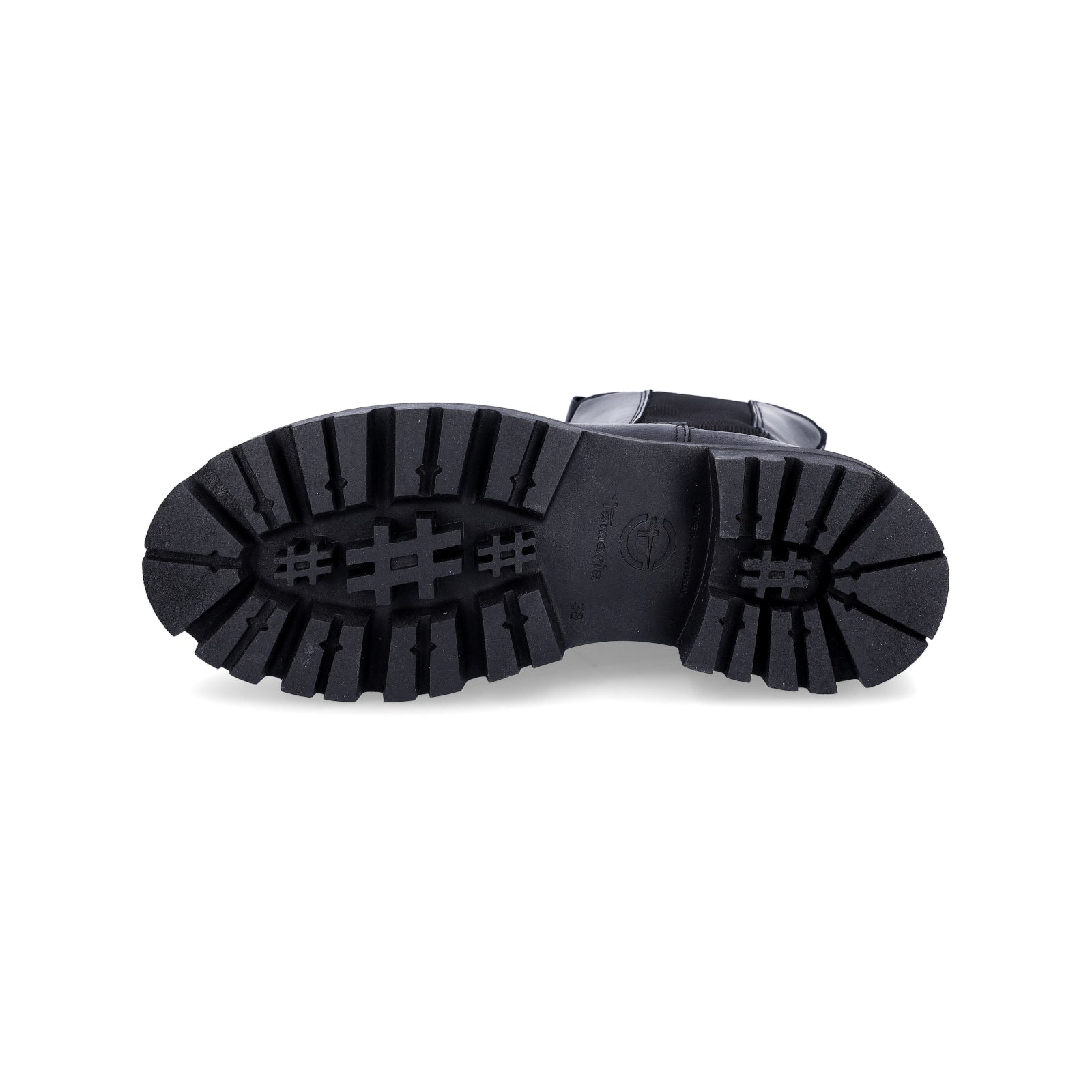 Tamaris Damen Leder Chelsea Boot schwarz