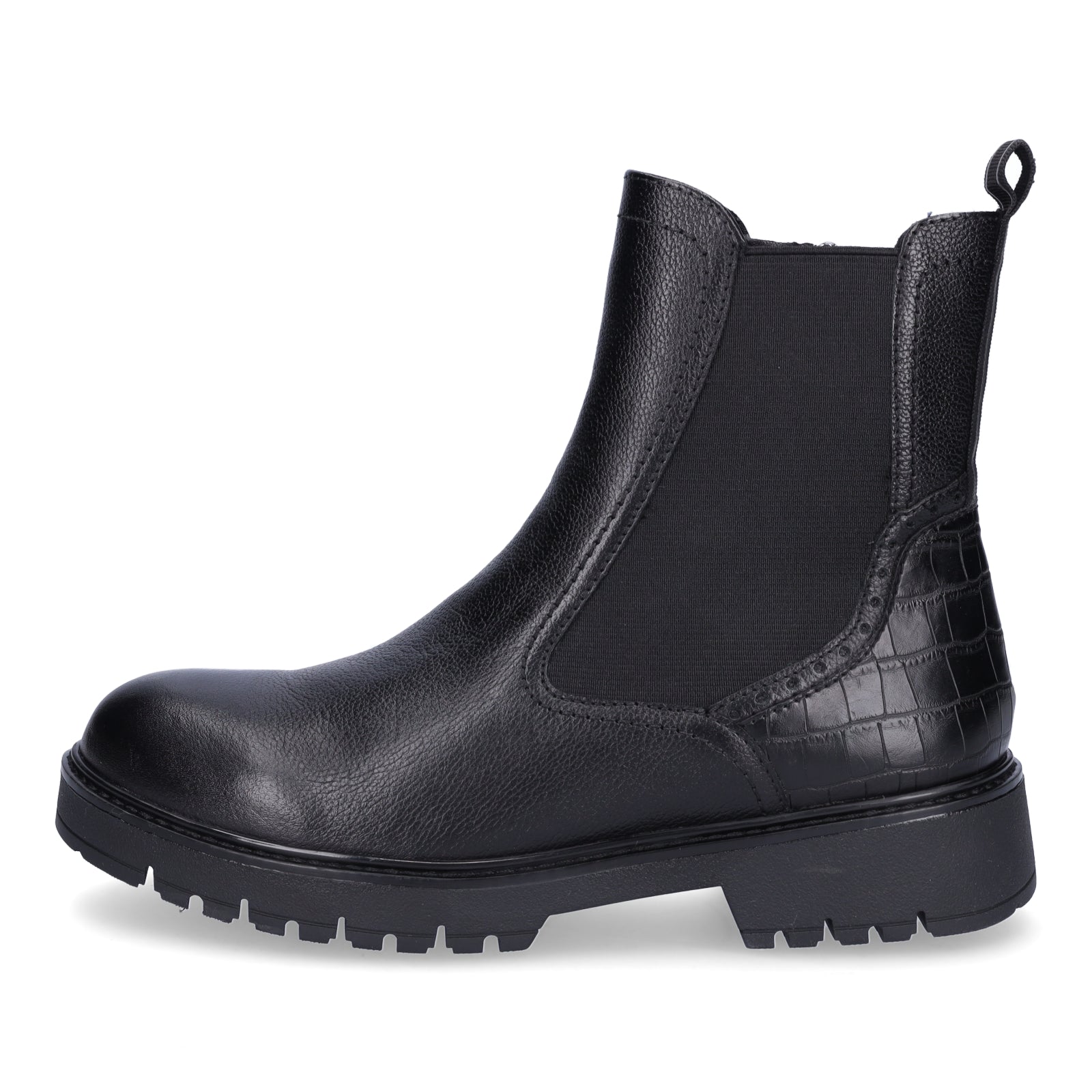 Tamaris Damen Chelsea Stiefelette schwarz