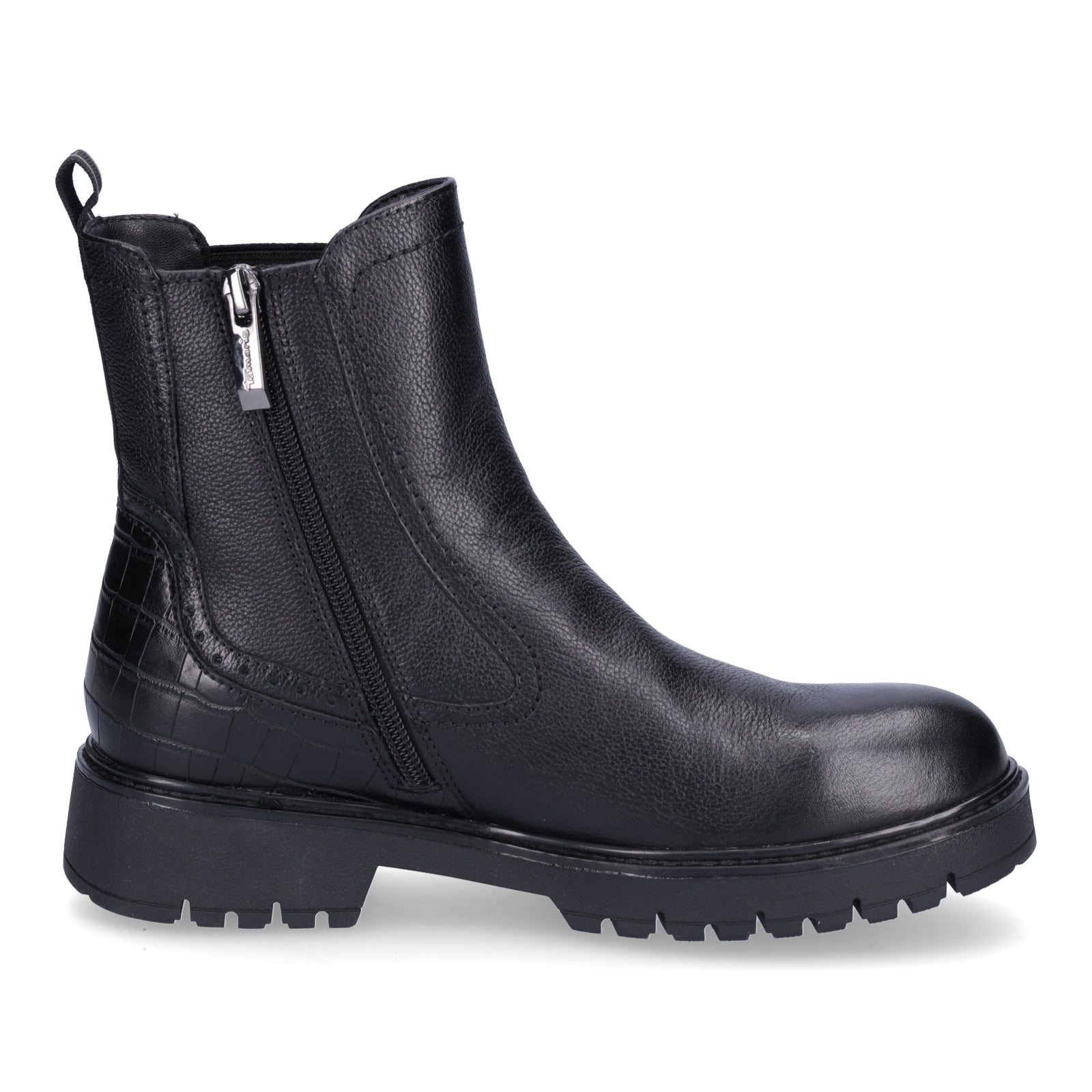 Tamaris Damen Chelsea Stiefelette schwarz