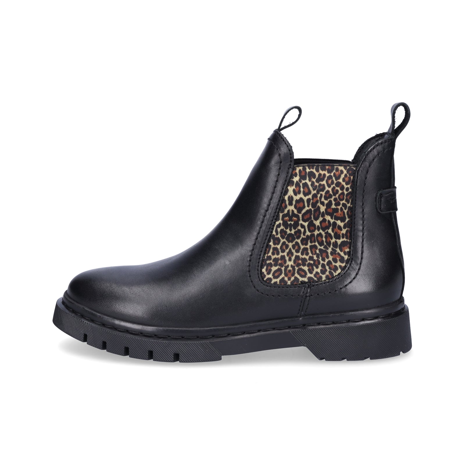 Tamaris women's Chelsea boot black Leo