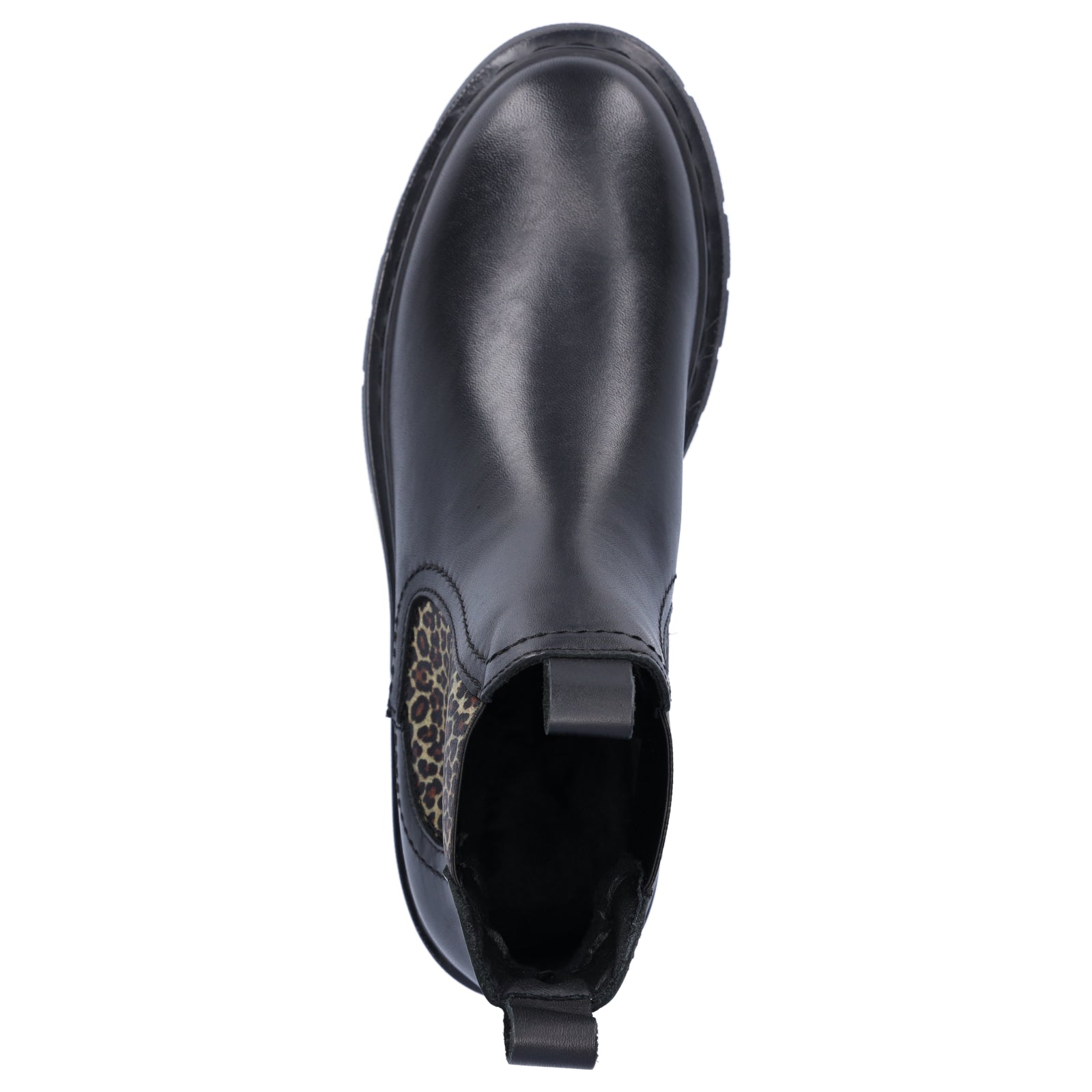Tamaris women's Chelsea boot black Leo